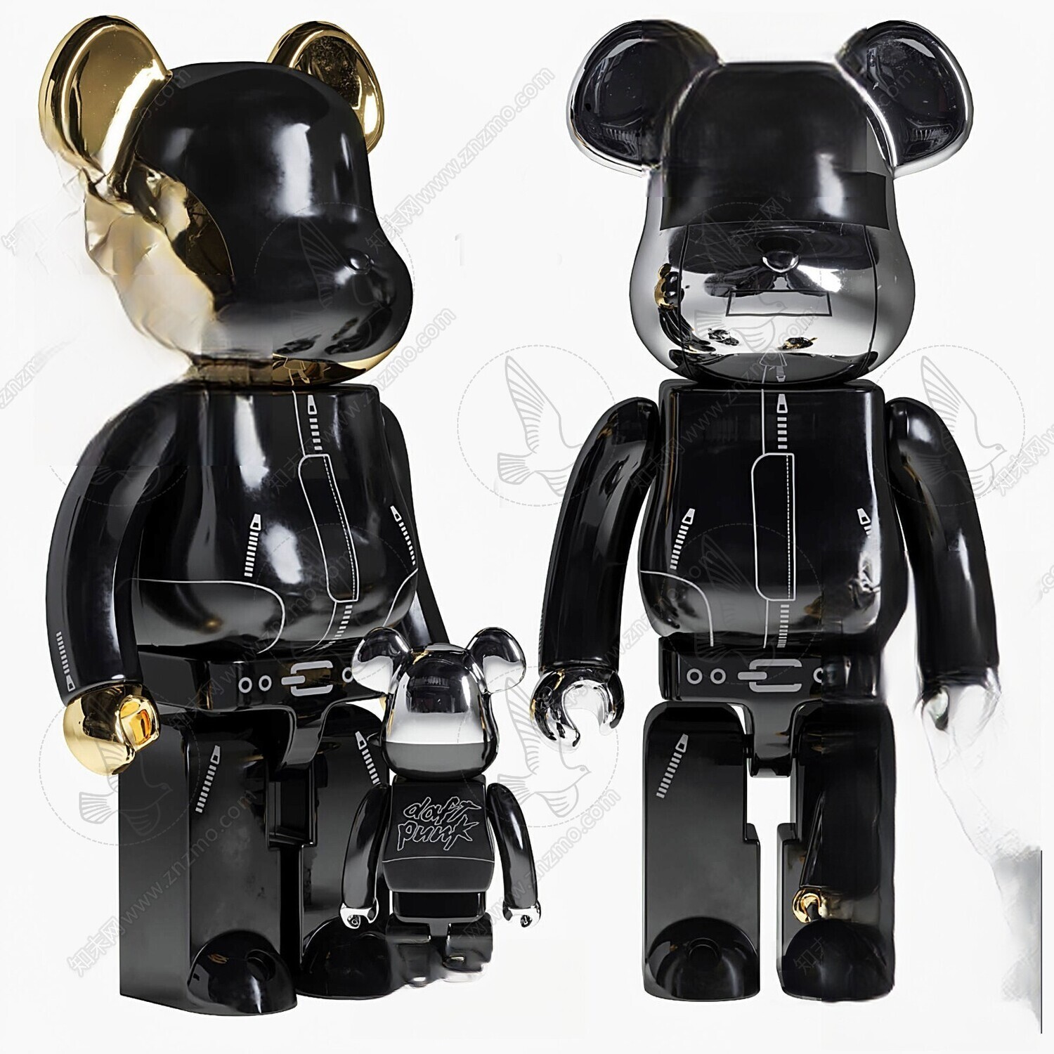 150 Bearbrick 3d Models Vol.15