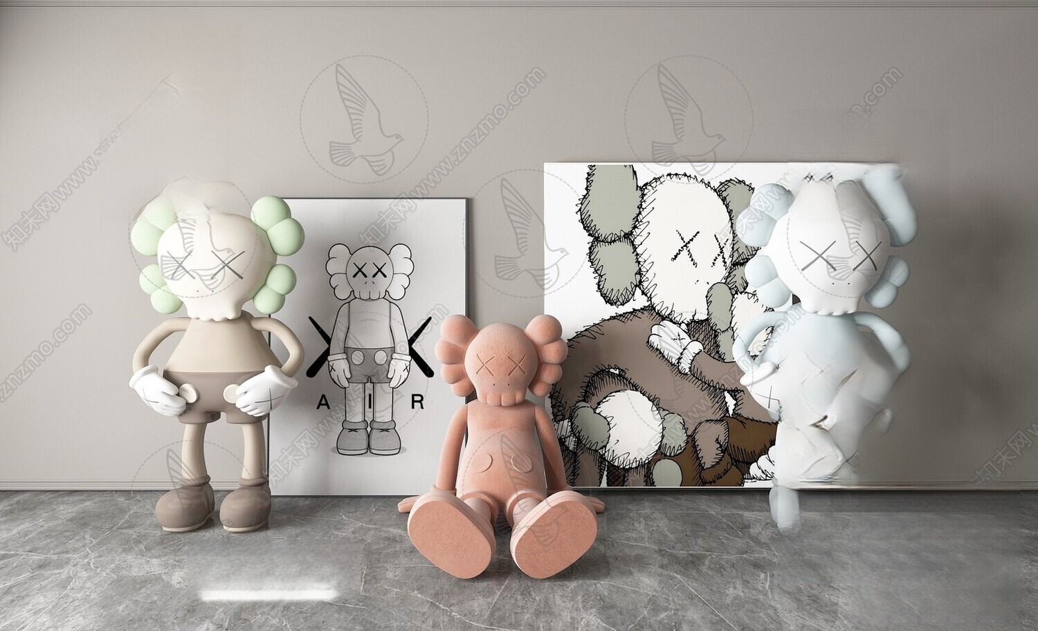 150 Bearbrick 3d Models Vol.15