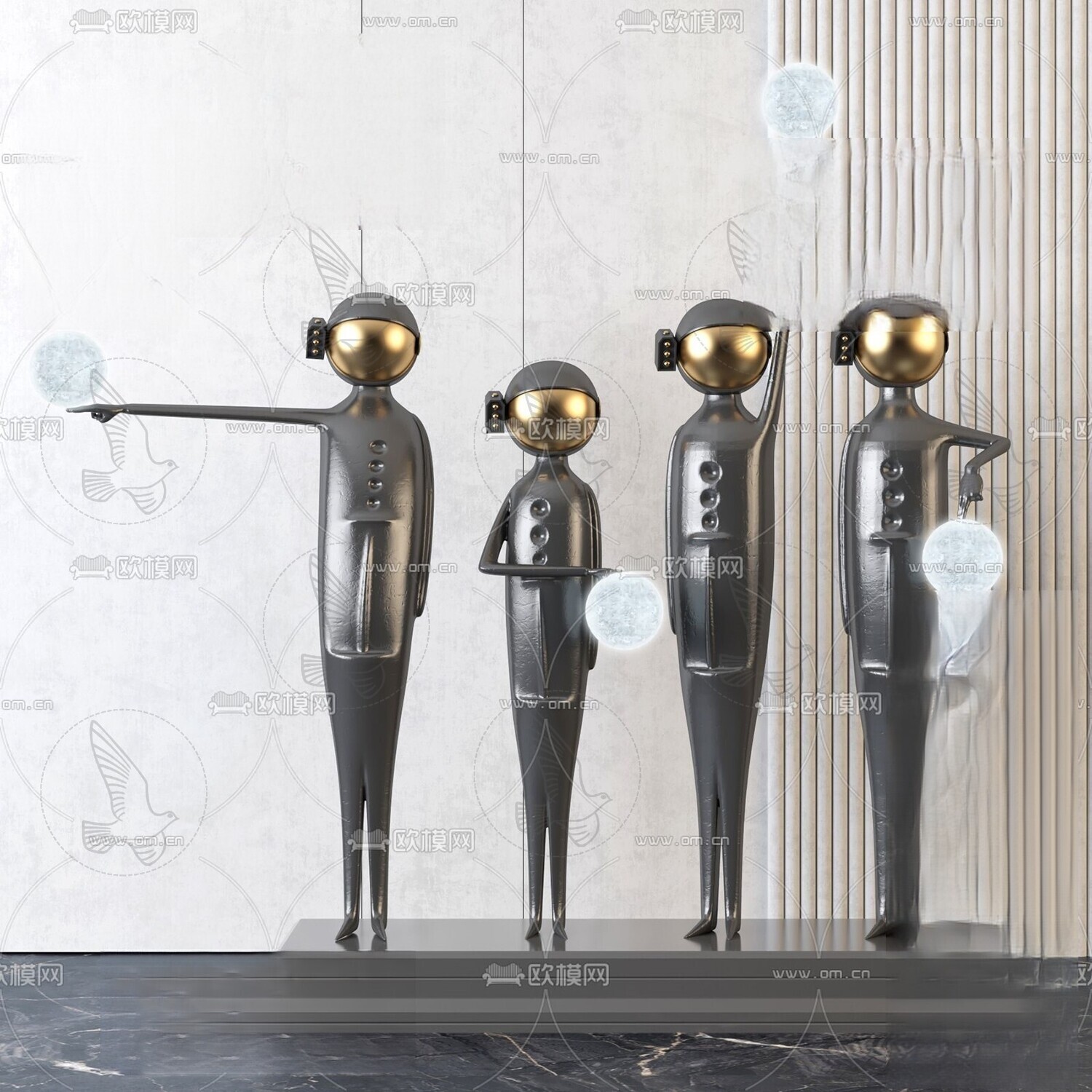 150 Bearbrick 3d Models Vol.15