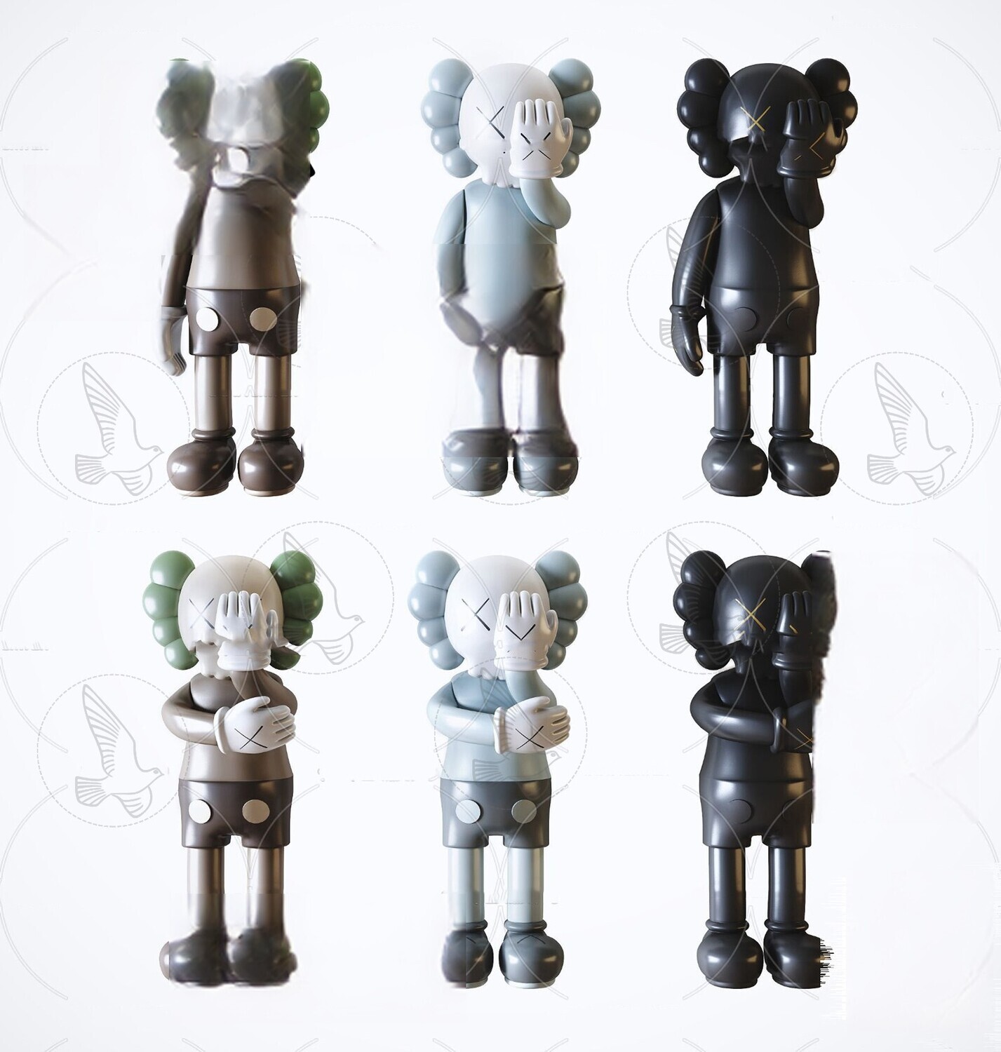 150 Bearbrick 3d Models Vol.15