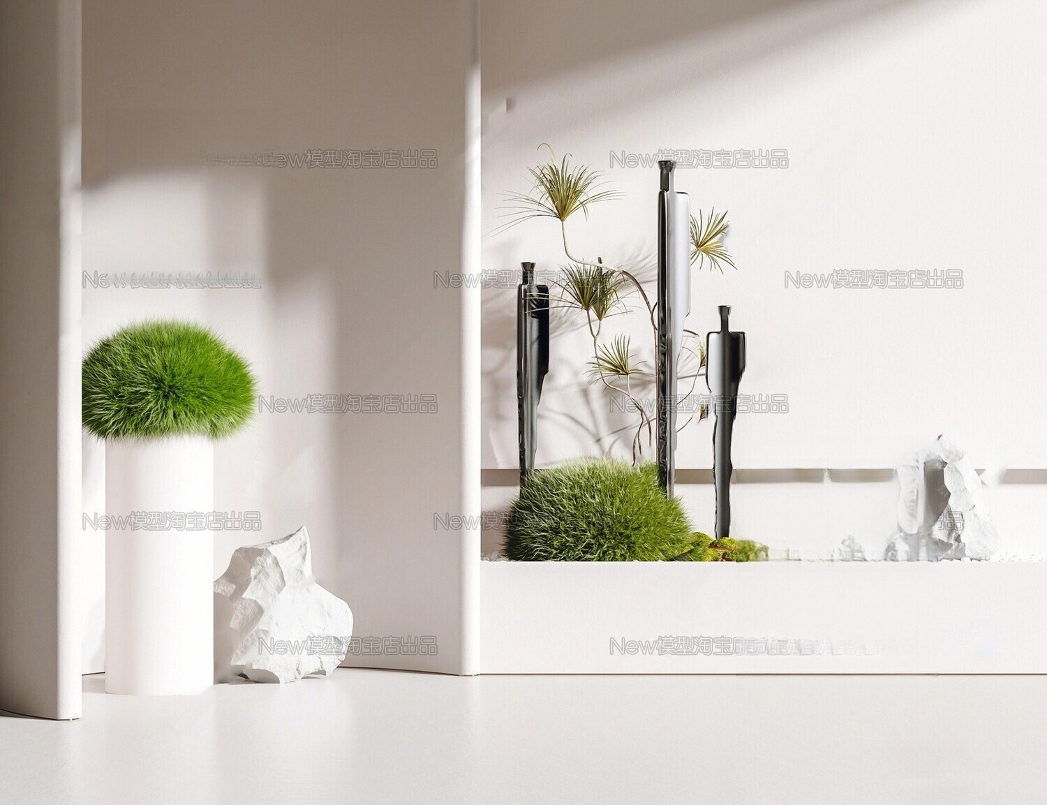 150 Sketchup Mini Scenes 3d Models Vol.01