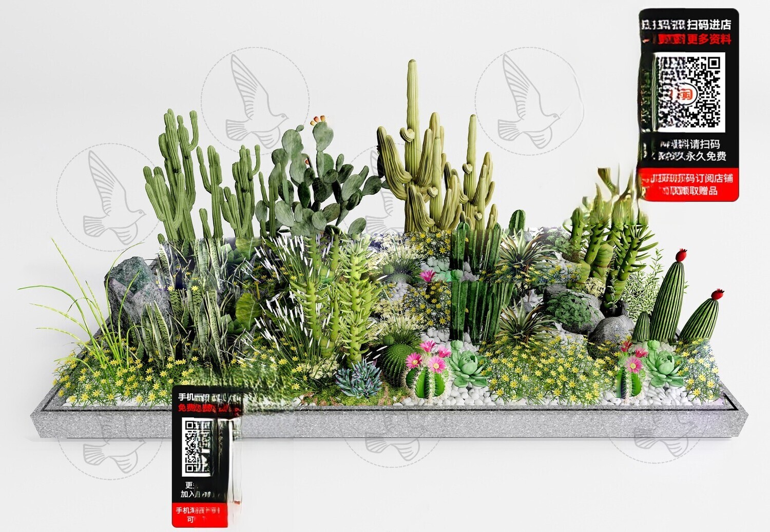 150 Sketchup Mini Scenes 3d Models Vol.01