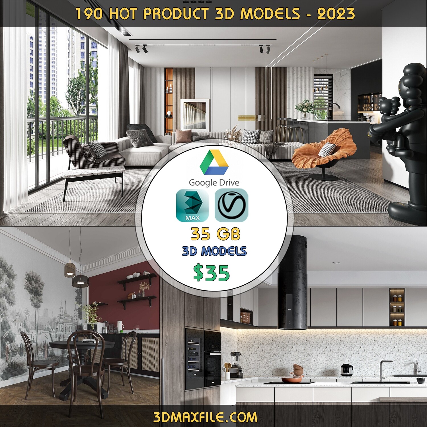 190 Hot Product 3d models 2023