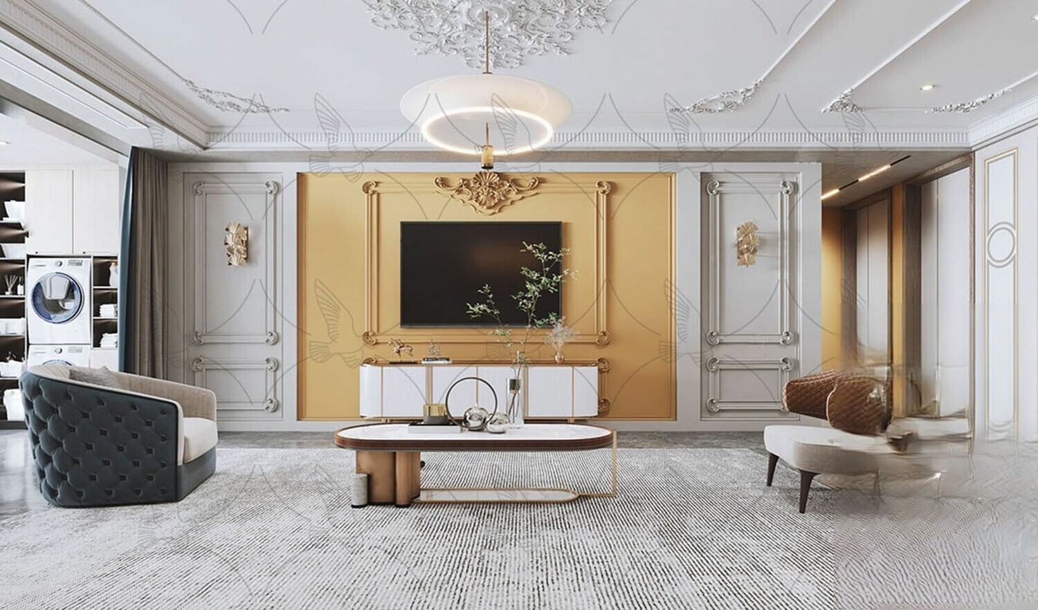 29 Living Room  Full Scenes 3d Models Vol.26-Vray