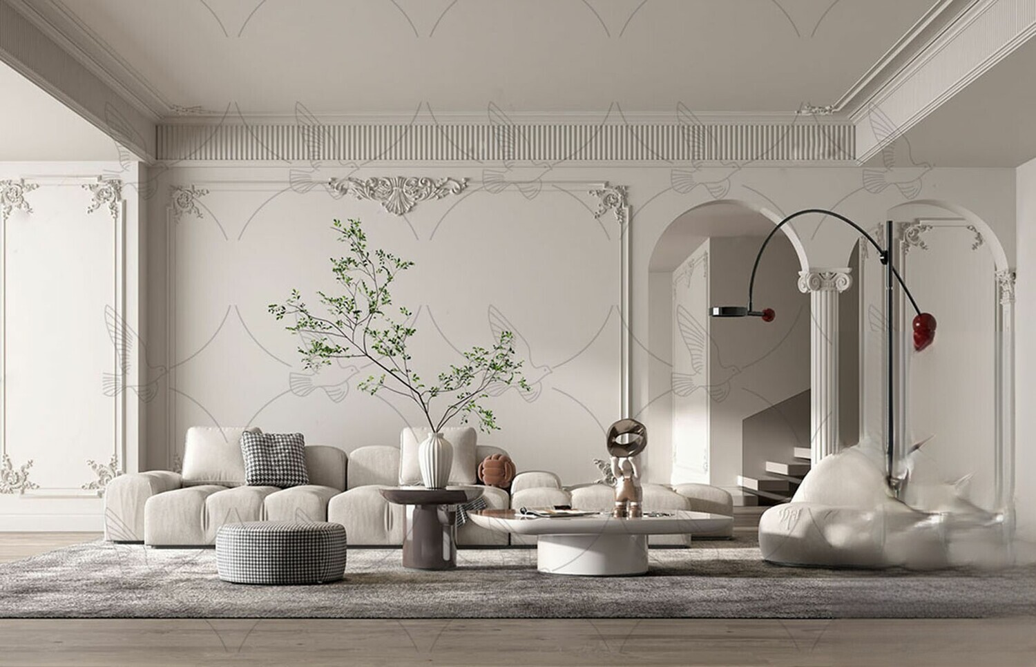 29 Living Room  Full Scenes 3d Models Vol.26-Vray