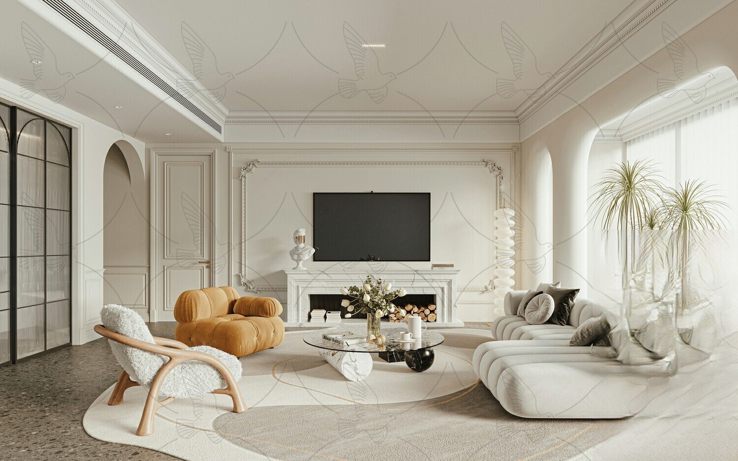 29 Living Room  Full Scenes 3d Models Vol.26-Vray