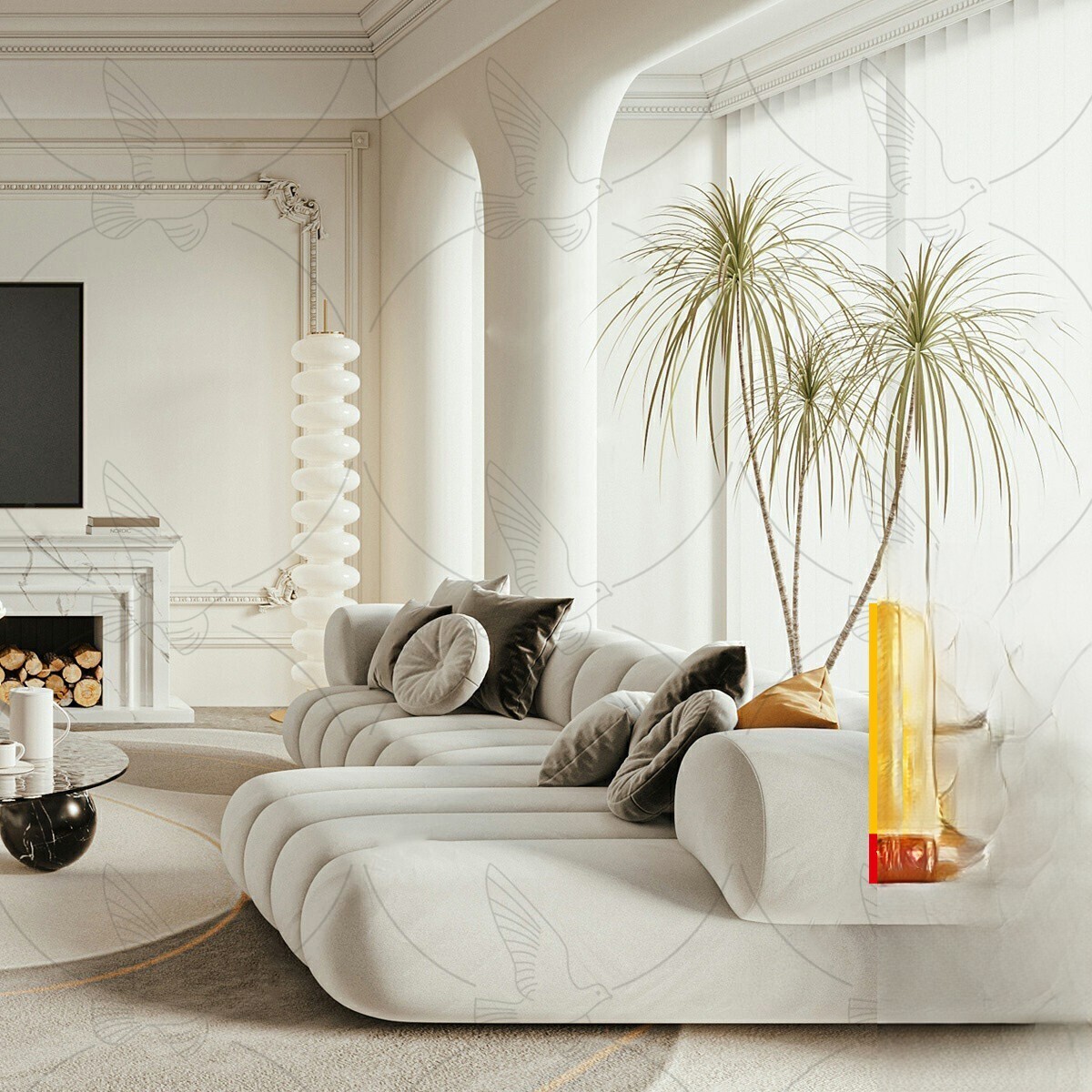 29 Living Room  Full Scenes 3d Models Vol.26-Vray