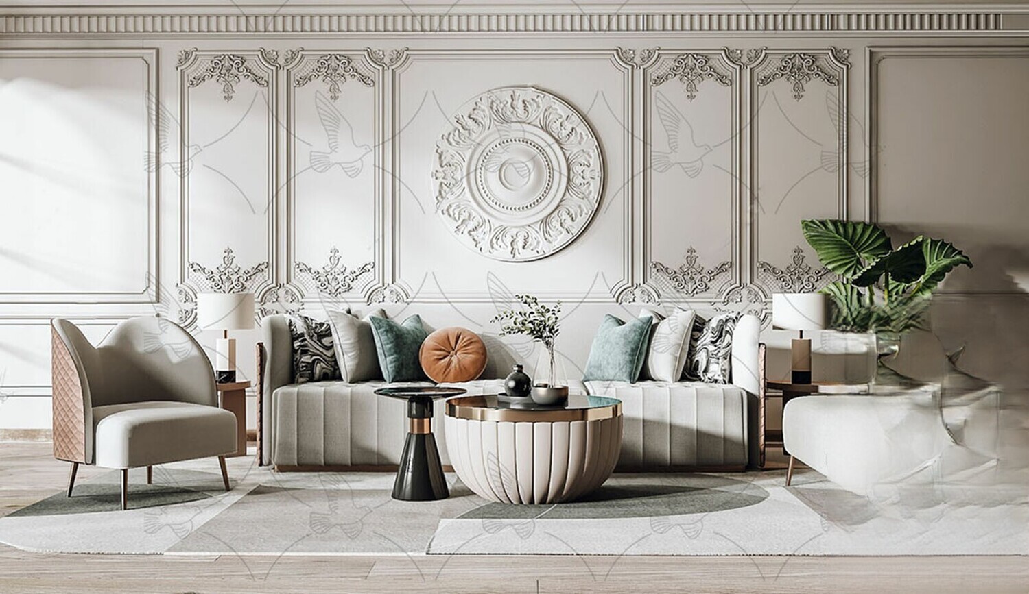 29 Living Room  Full Scenes 3d Models Vol.26-Vray