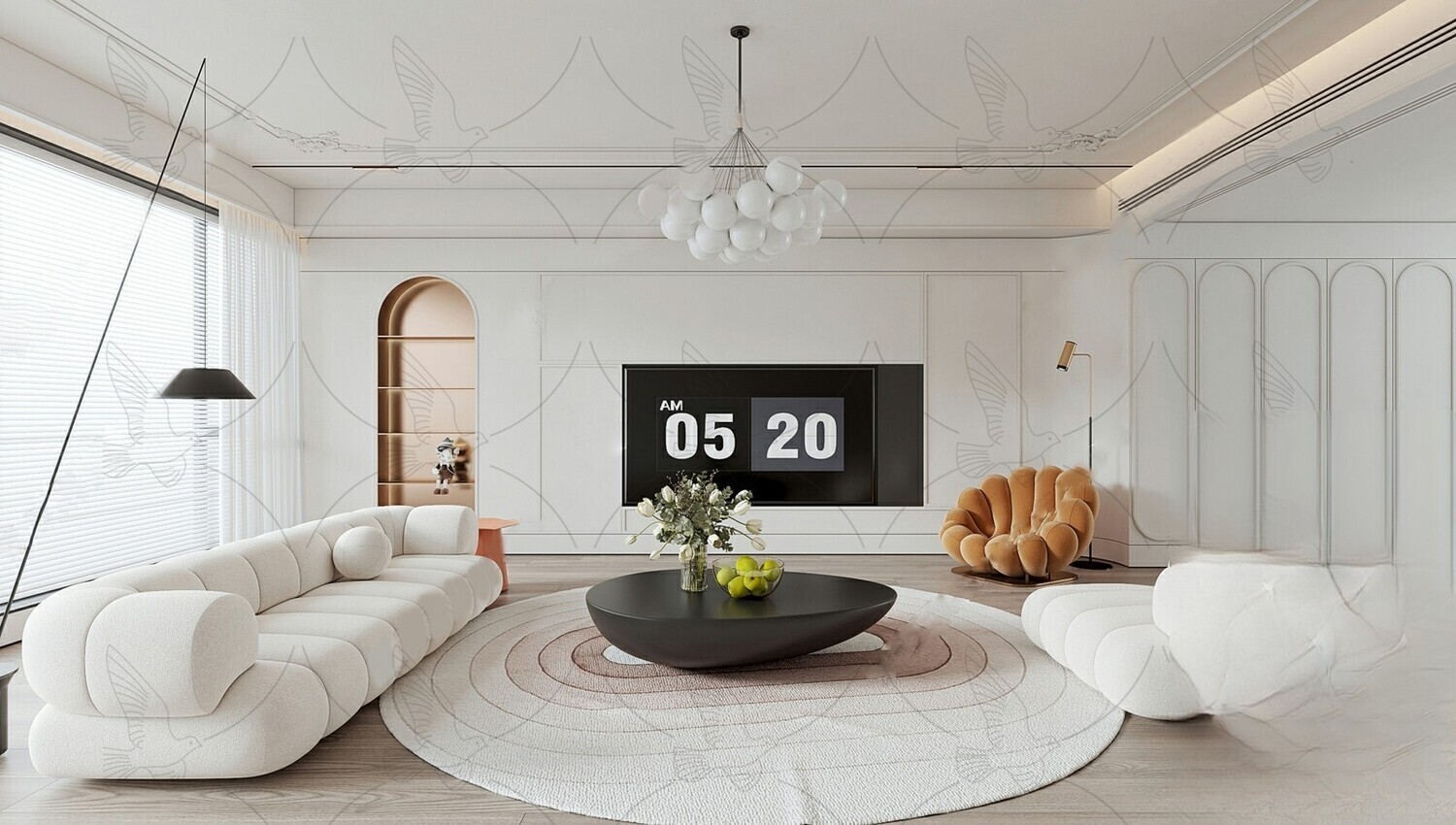 29 Living Room  Full Scenes 3d Models Vol.26-Vray