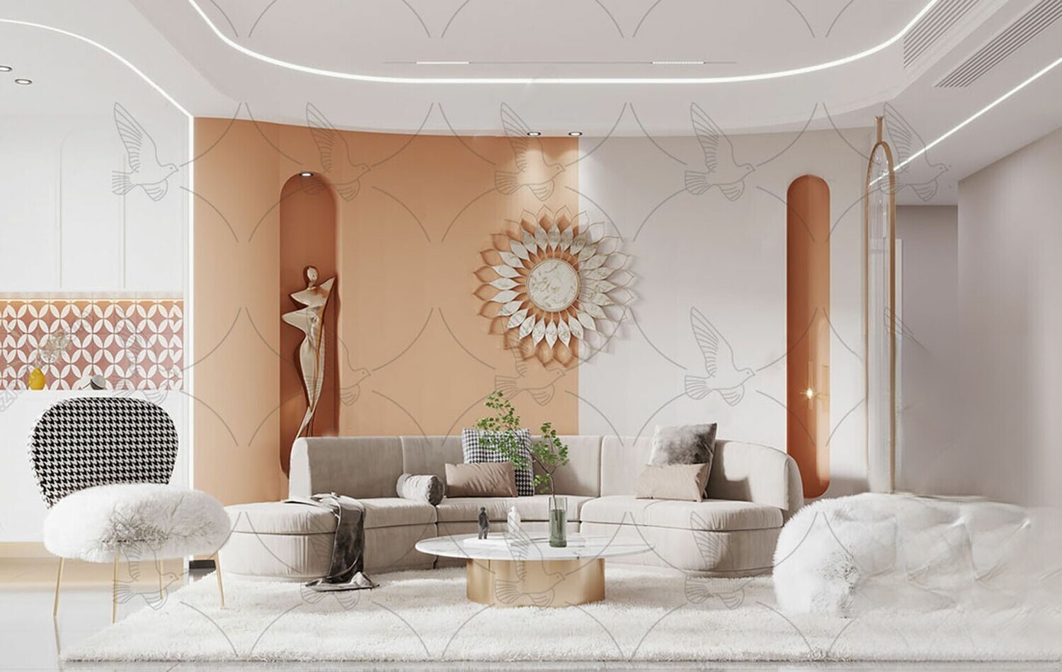 29 Living Room  Full Scenes 3d Models Vol.26-Vray