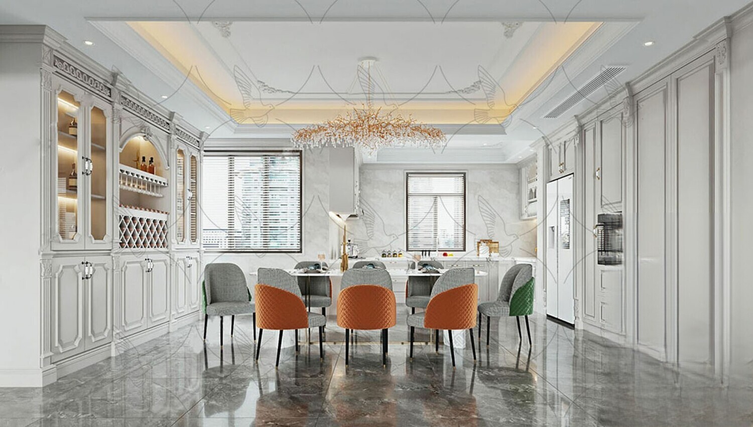 29 Living Room  Full Scenes 3d Models Vol.26-Vray