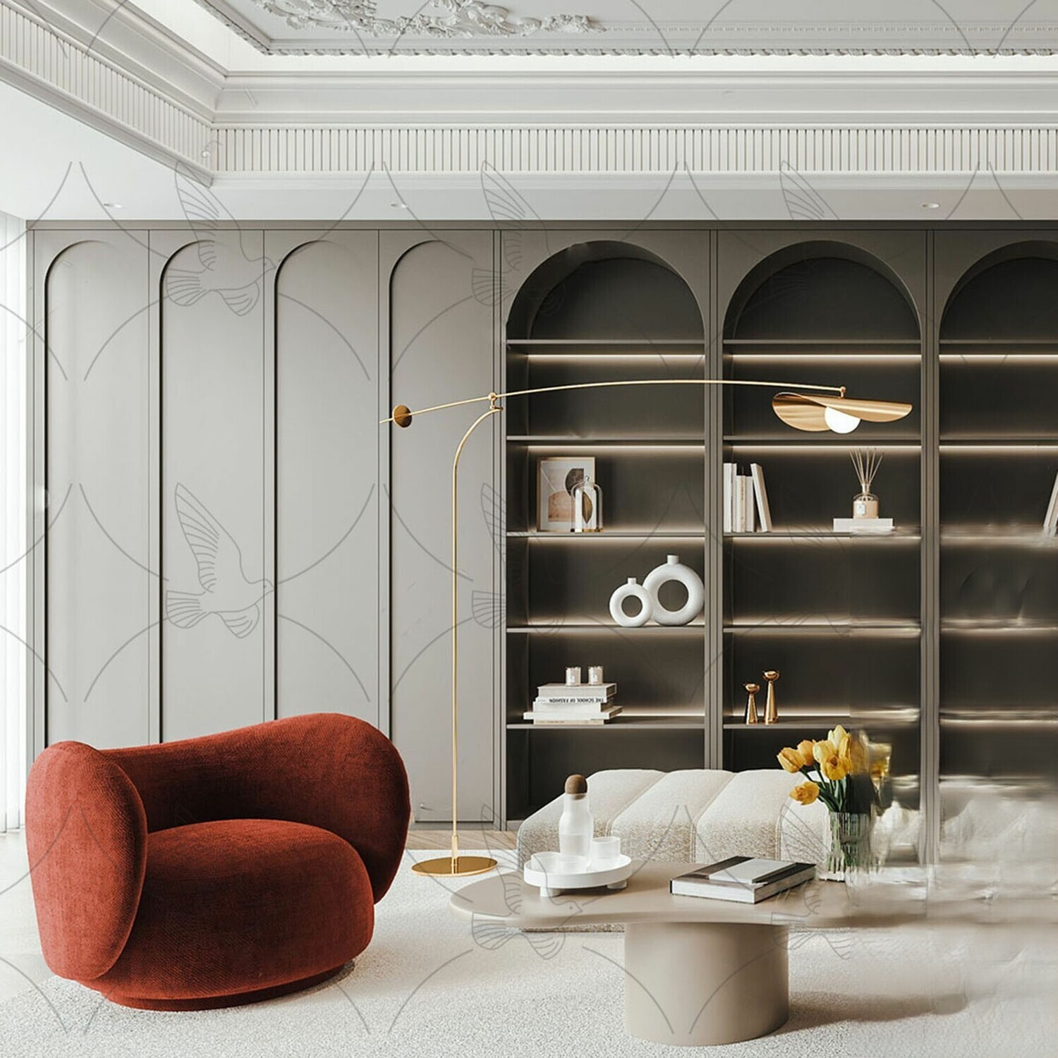 29 Living Room  Full Scenes 3d Models Vol.26-Vray