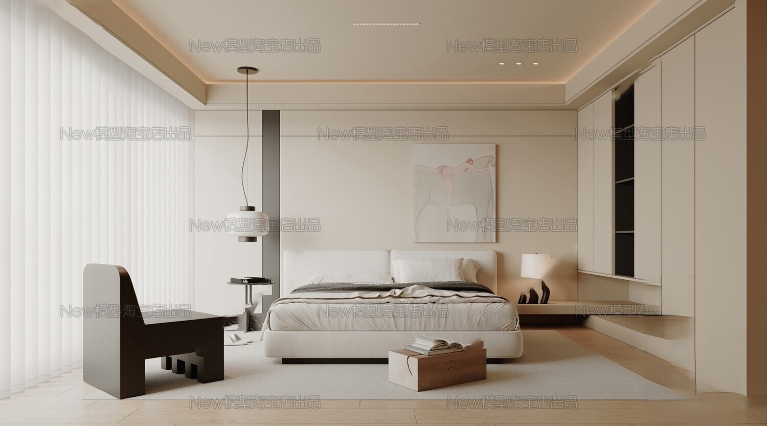 Full Collection Bedrooms 3d models Vol.18
