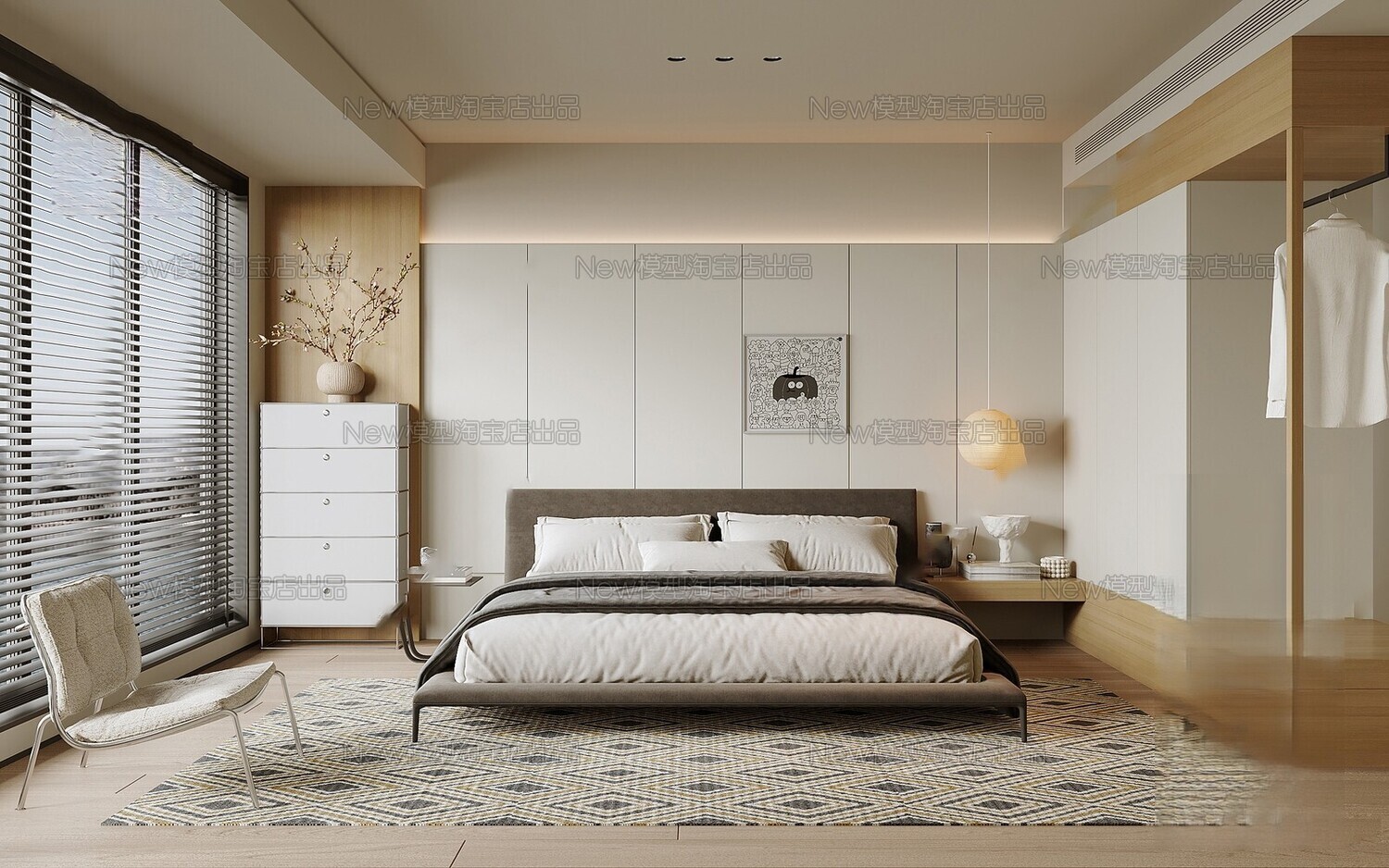Full Collection Bedrooms 3d models Vol.18