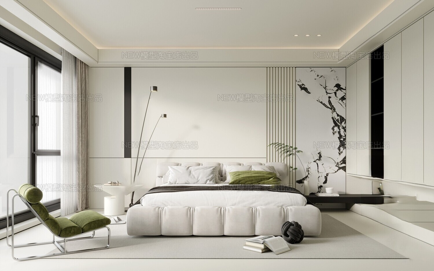 Full Collection Bedrooms 3d models Vol.18