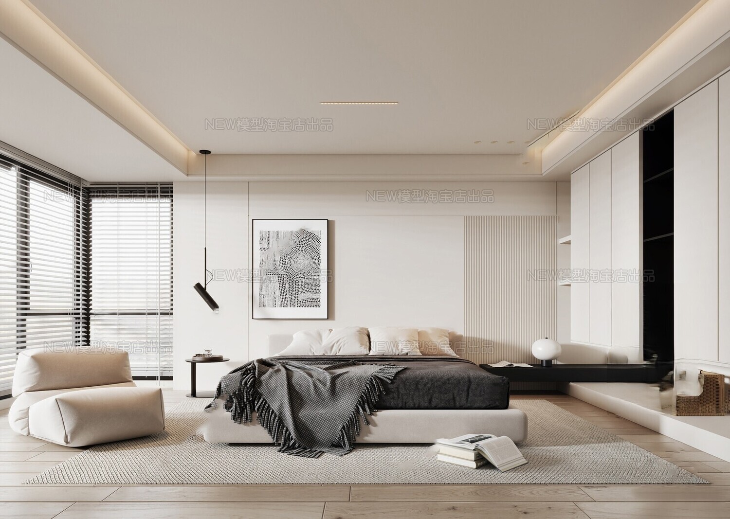 Full Collection Bedrooms 3d models Vol.18