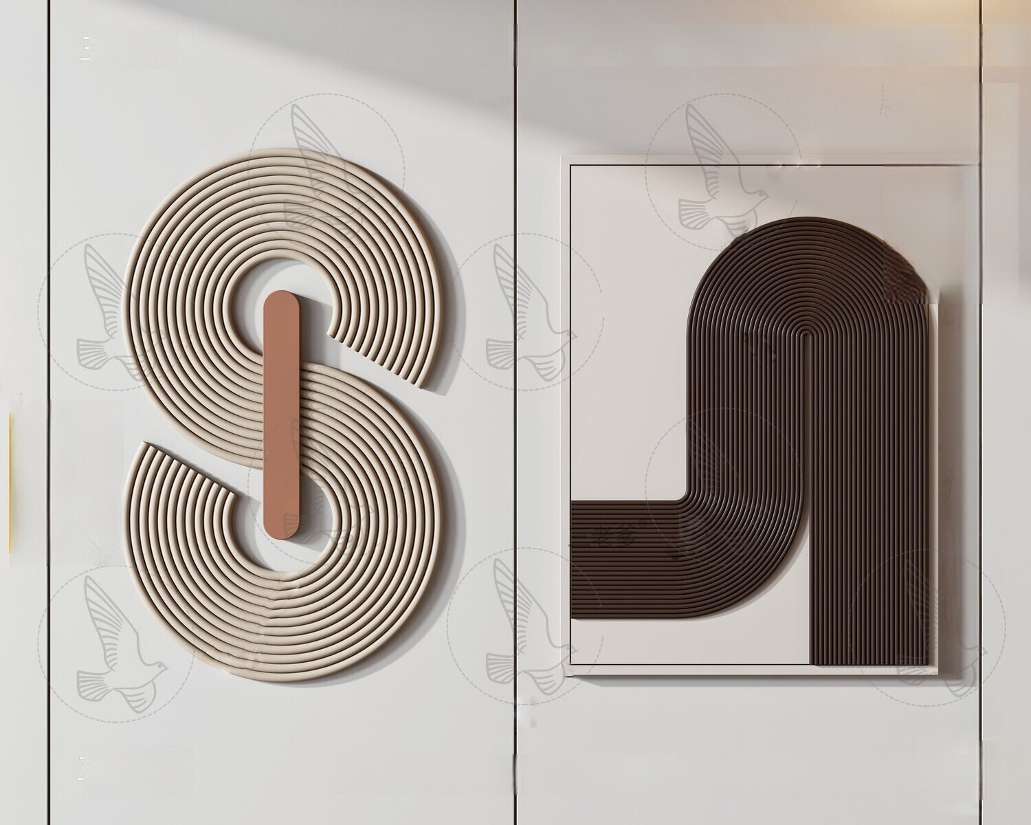 Full Collection Wall Decor 3d Models Vol 06