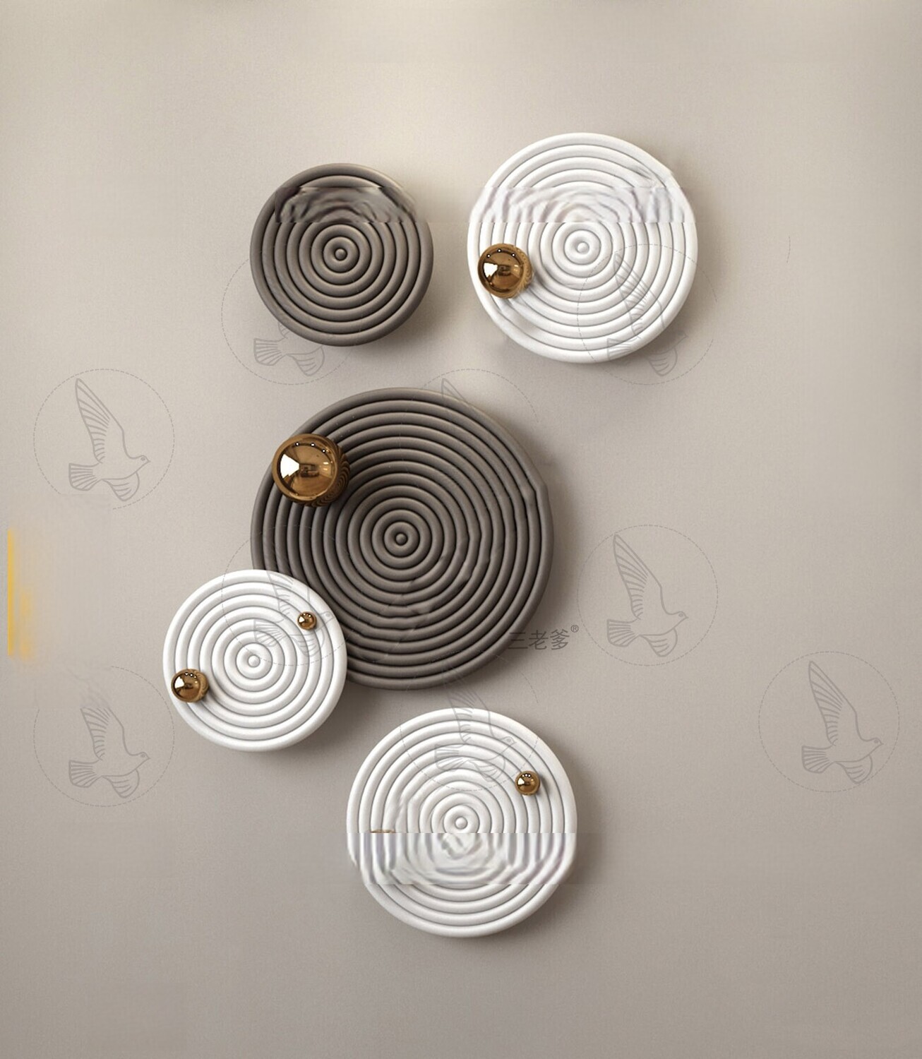 Full Collection Wall Decor 3d Models Vol 06