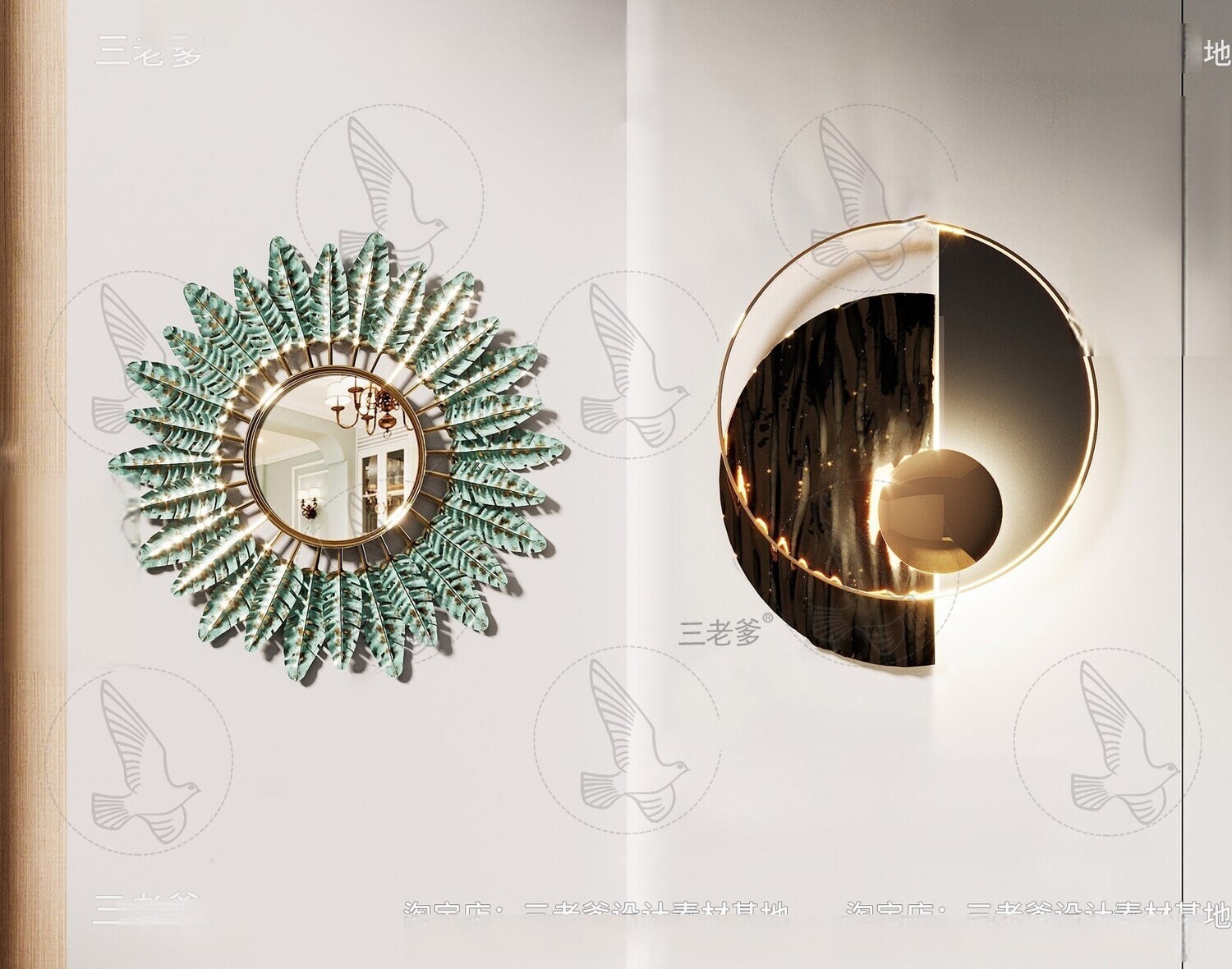 Full Collection Wall Decor 3d Models Vol 06