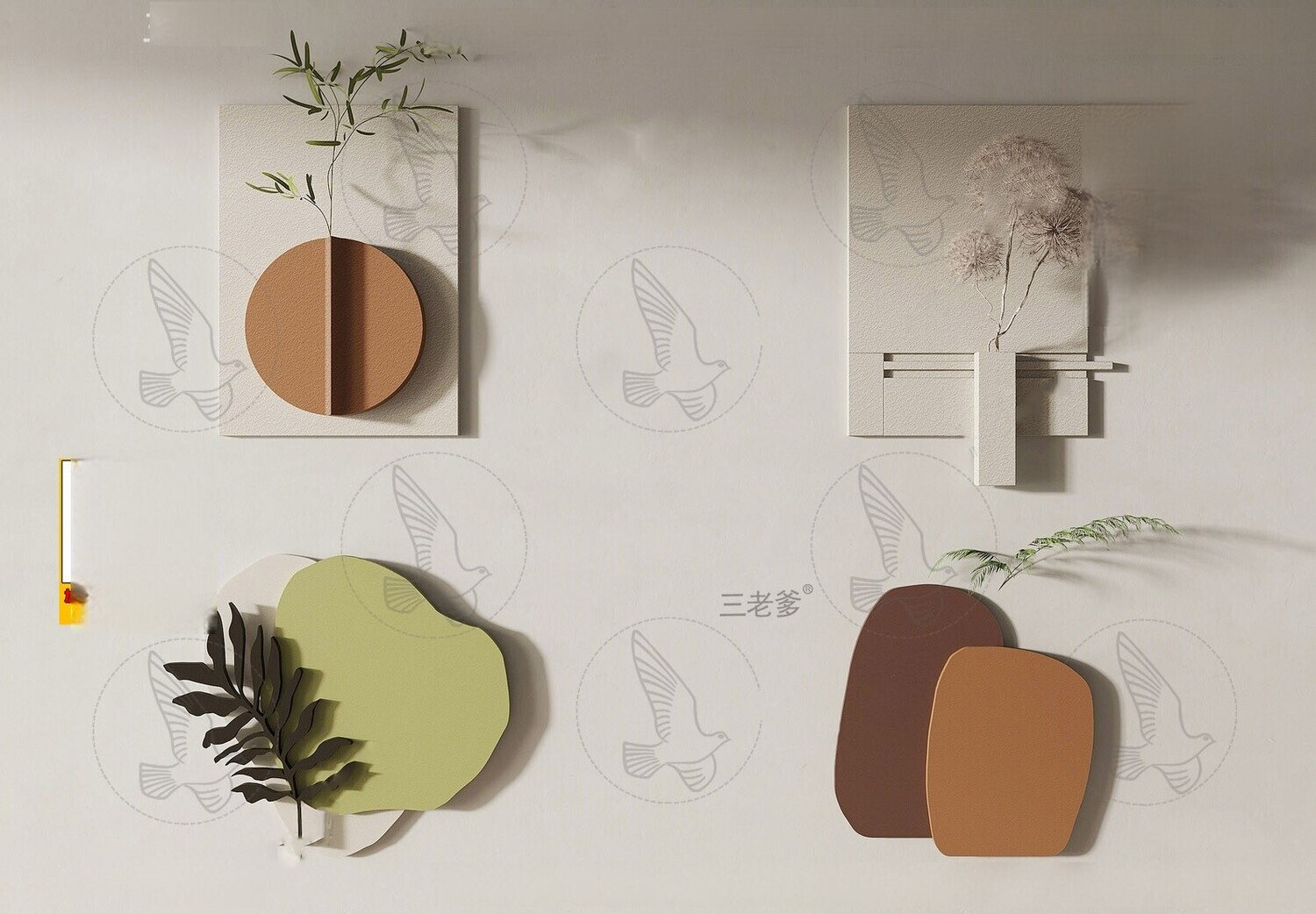 Full Collection Wall Decor 3d Models Vol 06