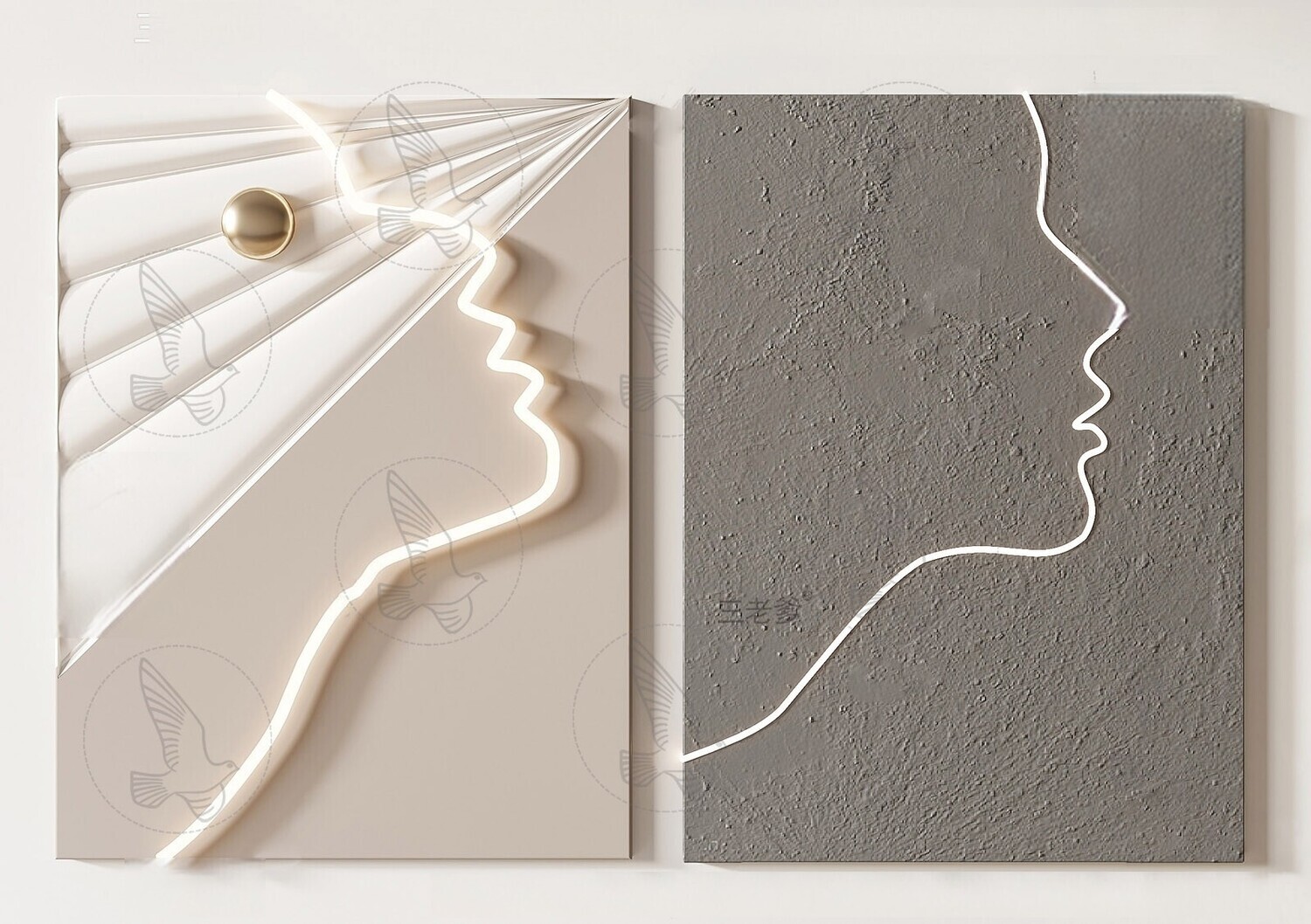 Full Collection Wall Decor 3d Models Vol 06