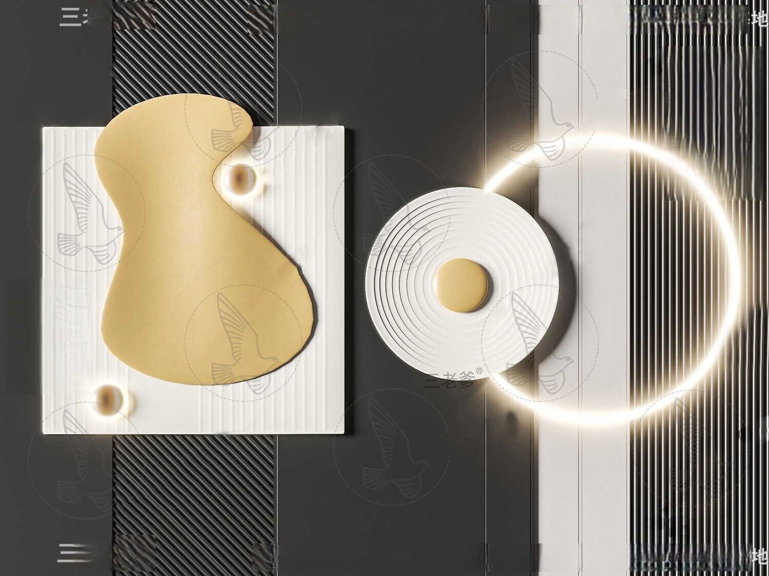 Full Collection Wall Decor 3d Models Vol 06
