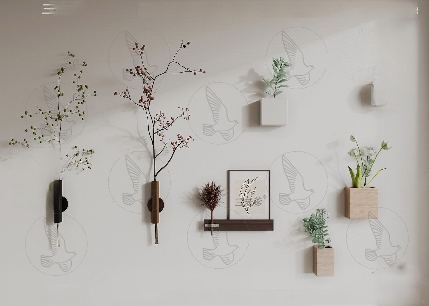 Full Collection Wall Decor 3d Models Vol 06