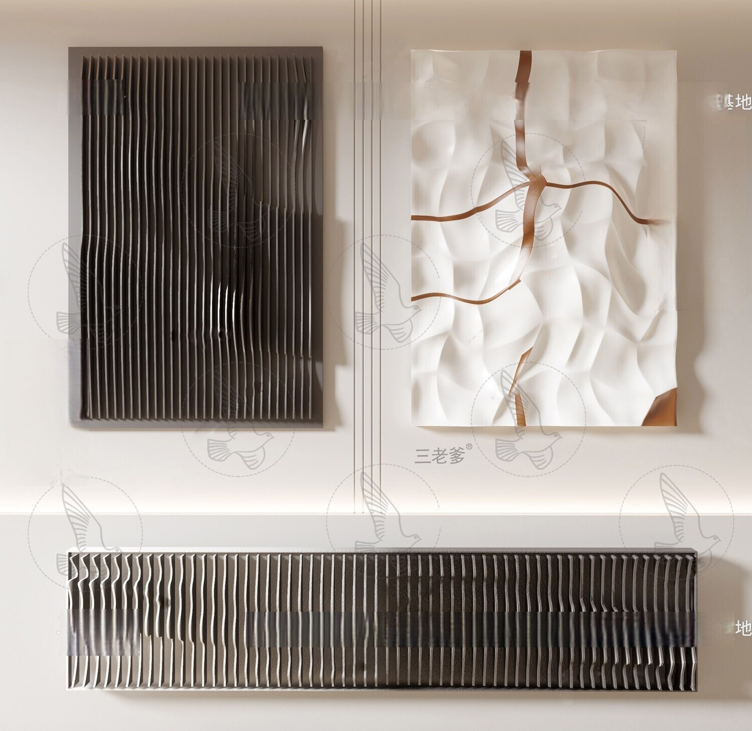 Full Collection Wall Decor 3d Models Vol 06