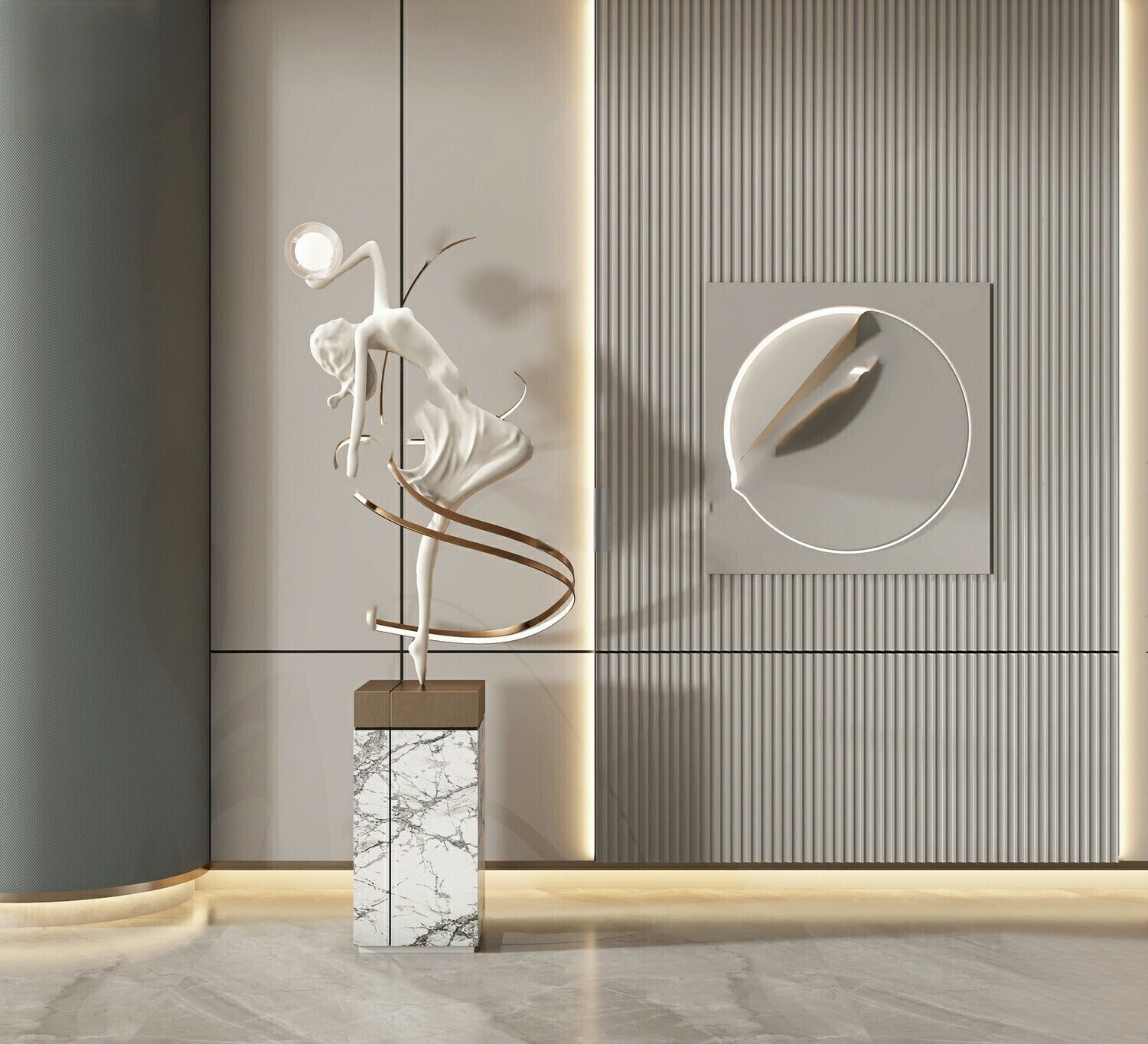Full Collection Decorative Statue 3d Model Vol.12