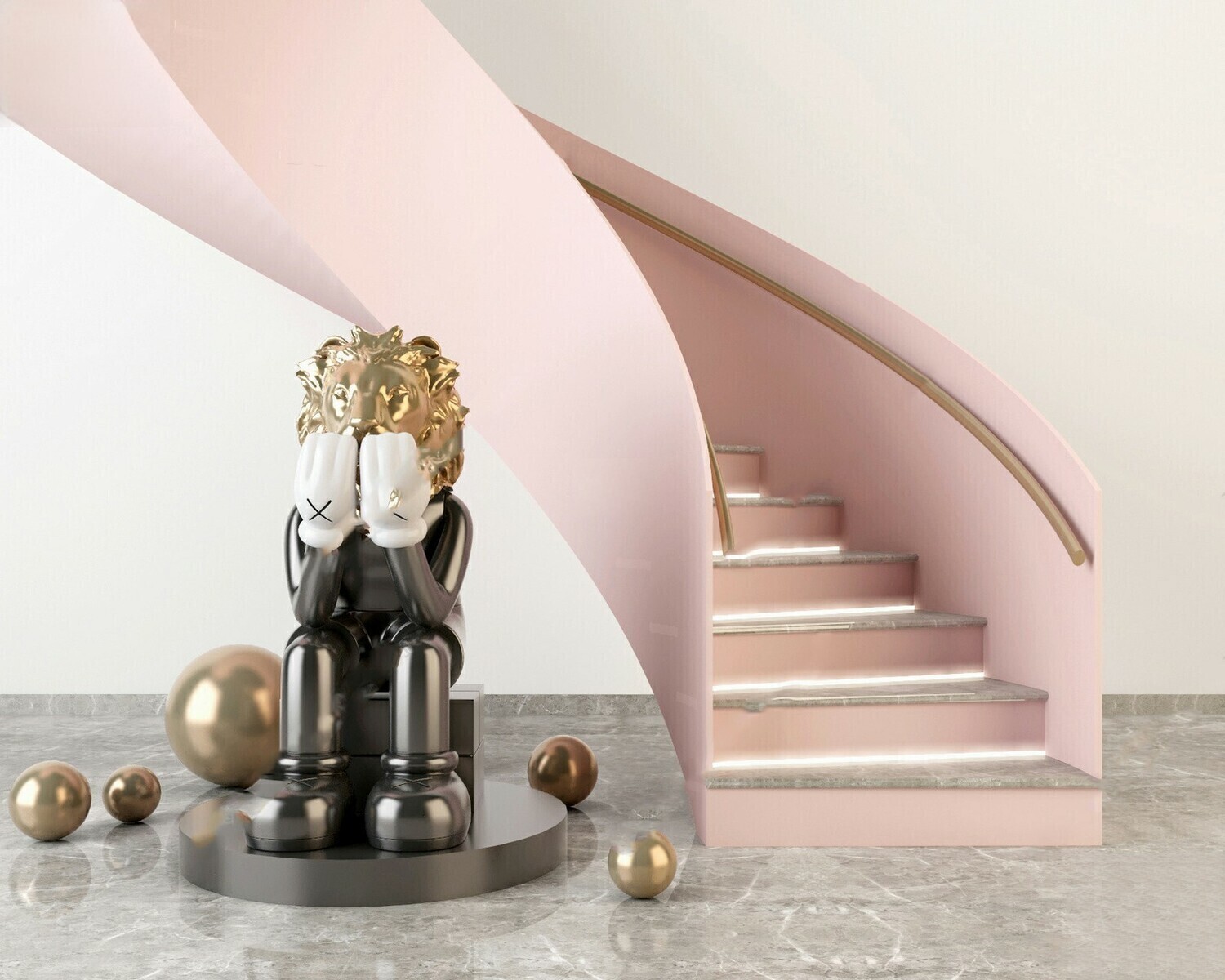 Full Collection Decorative Statue 3d Model Vol.12
