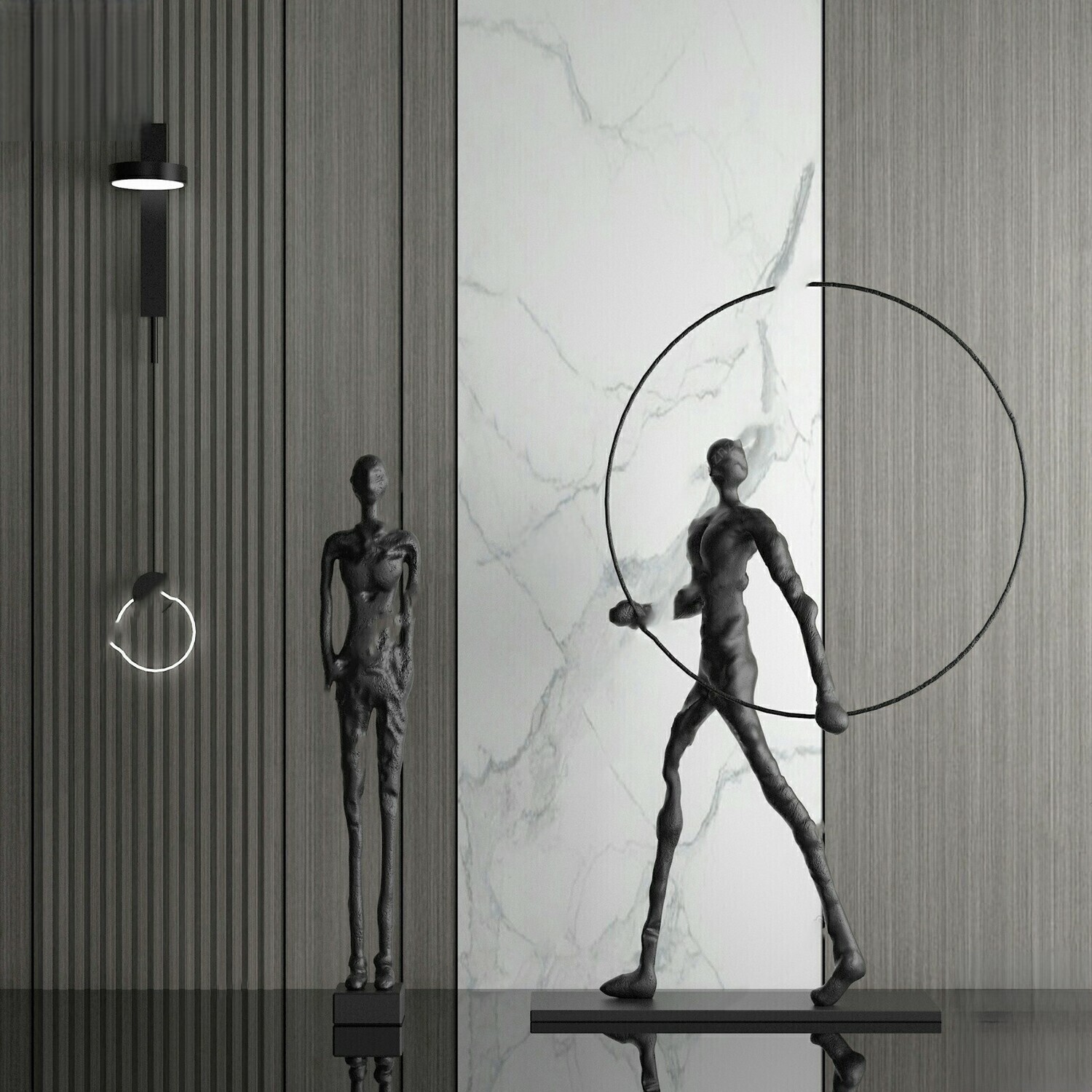 Full Collection Decorative Statue 3d Model Vol.12