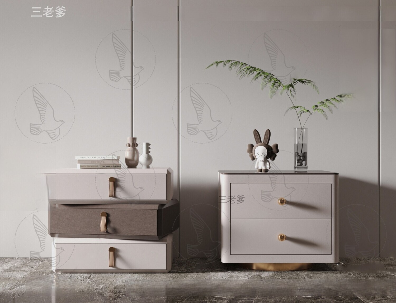 Full Collection Night Stand 3d Models Vol 01 ( 3dsfile.com)