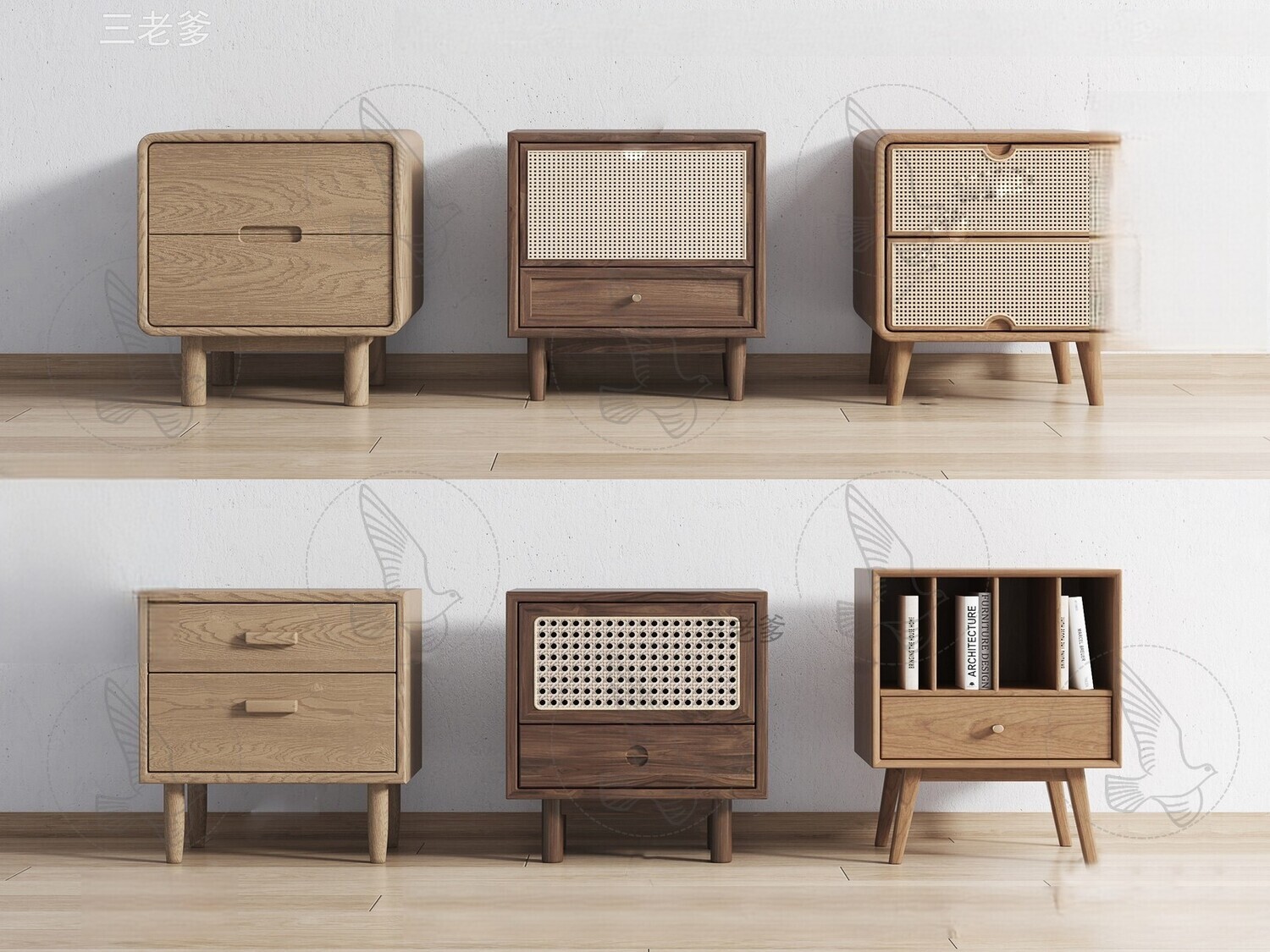 Full Collection Night Stand 3d Models Vol 01 ( 3dsfile.com)