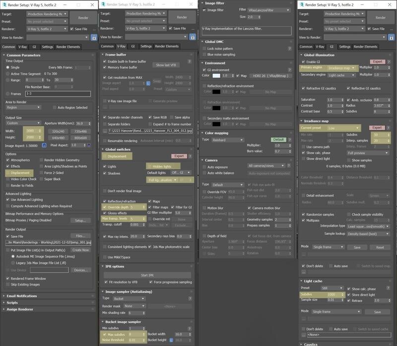 How to render better and faster in 3ds Max?