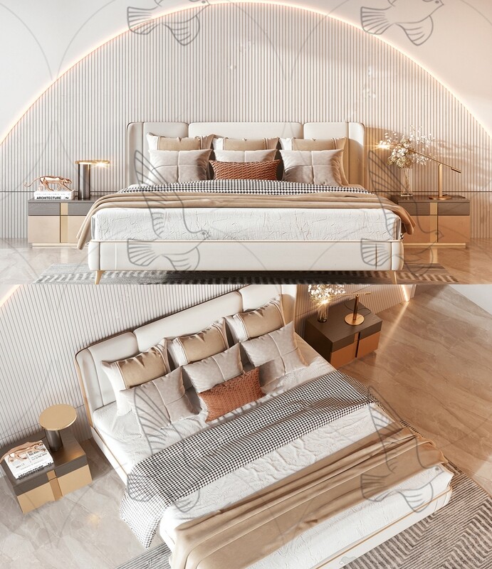 Bed 3d models free For Download