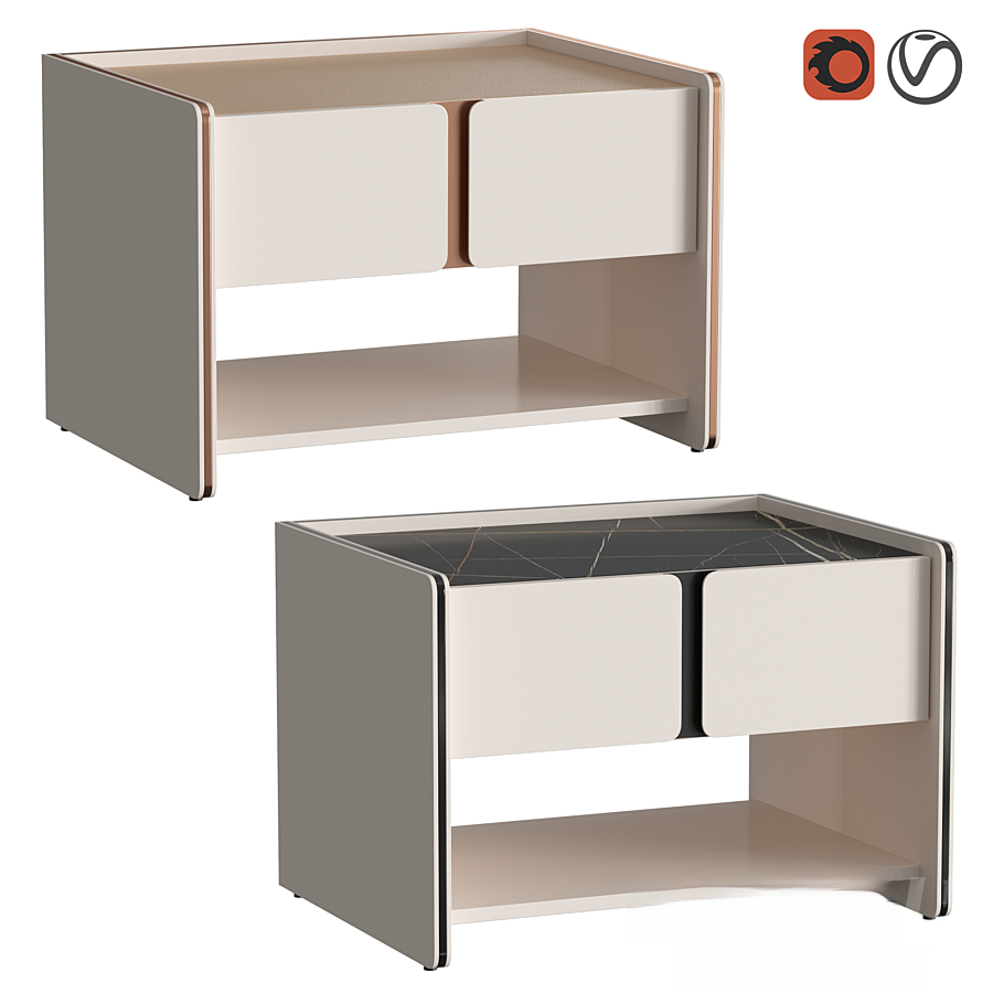 Full Collection 27 Nightstand 3d models vol.02
