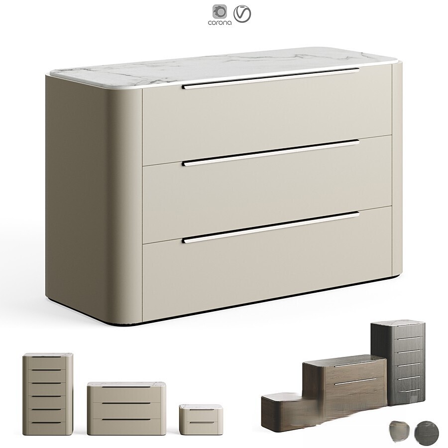 Full Collection 27 Nightstand 3d models vol.02