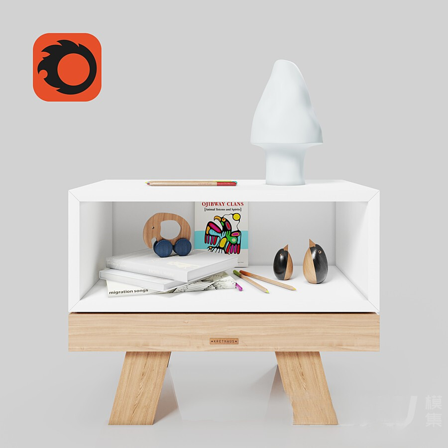 Full Collection 27 Nightstand 3d models vol.02