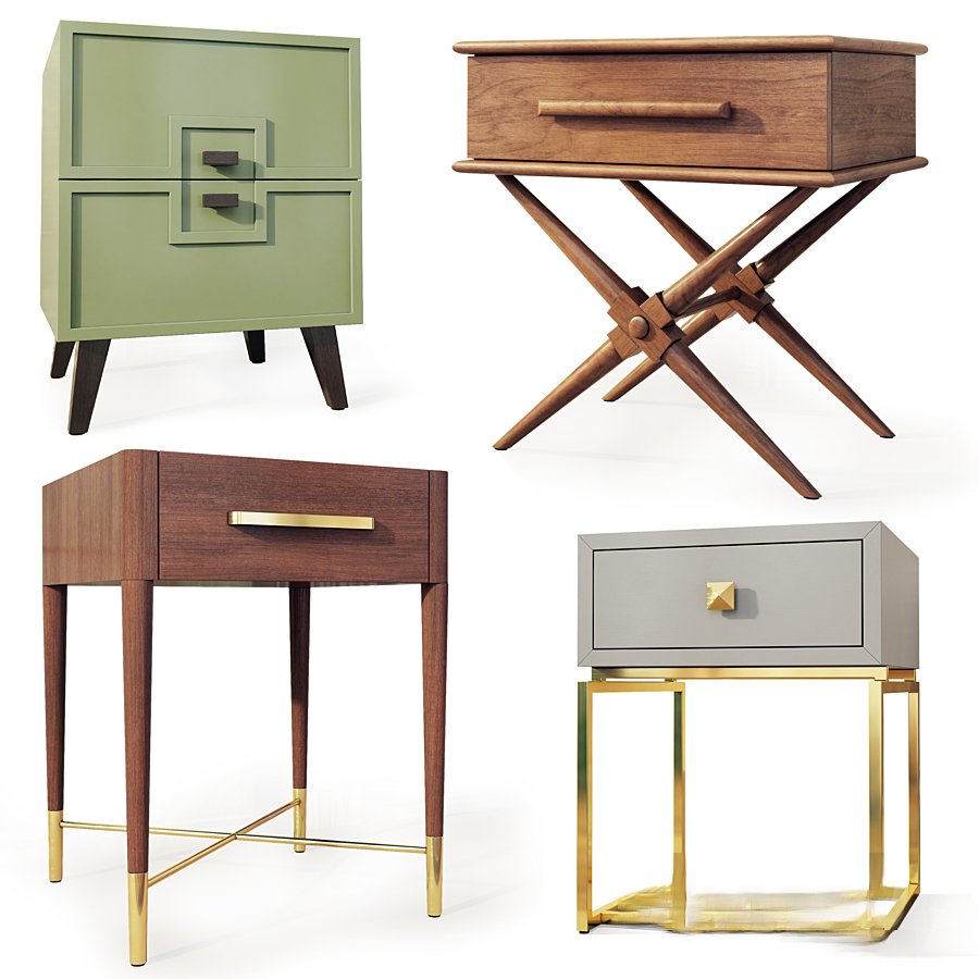 Full Collection 27 Nightstand 3d models vol.02