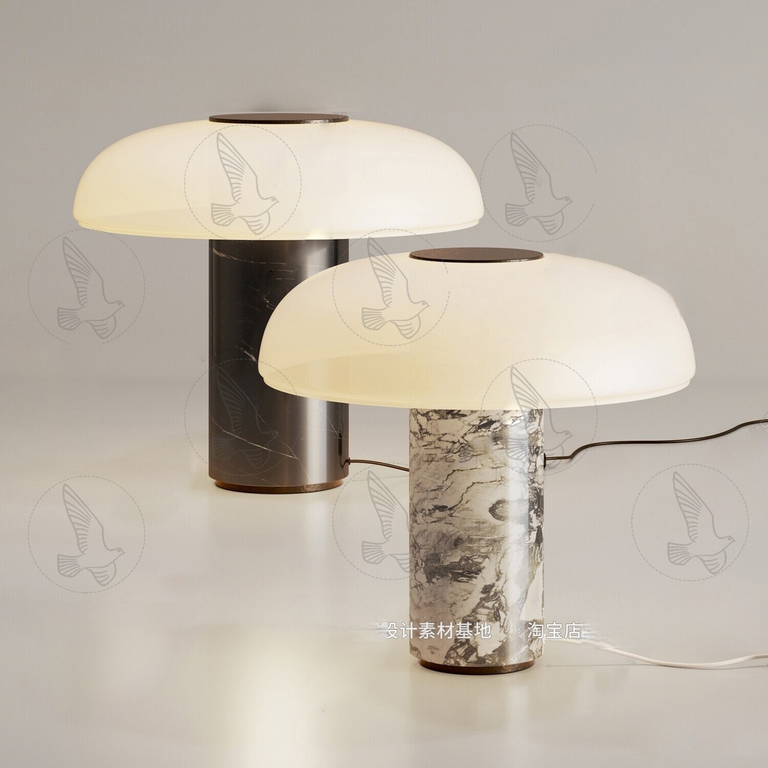 Table Lamp 3d Models Vol.06