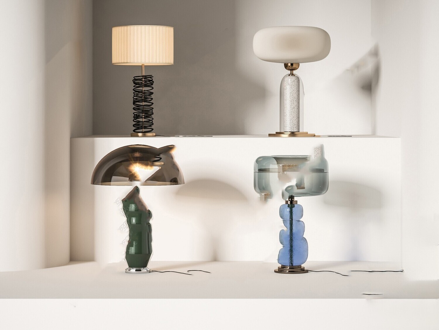 Table Lamp 3d Models Vol.06