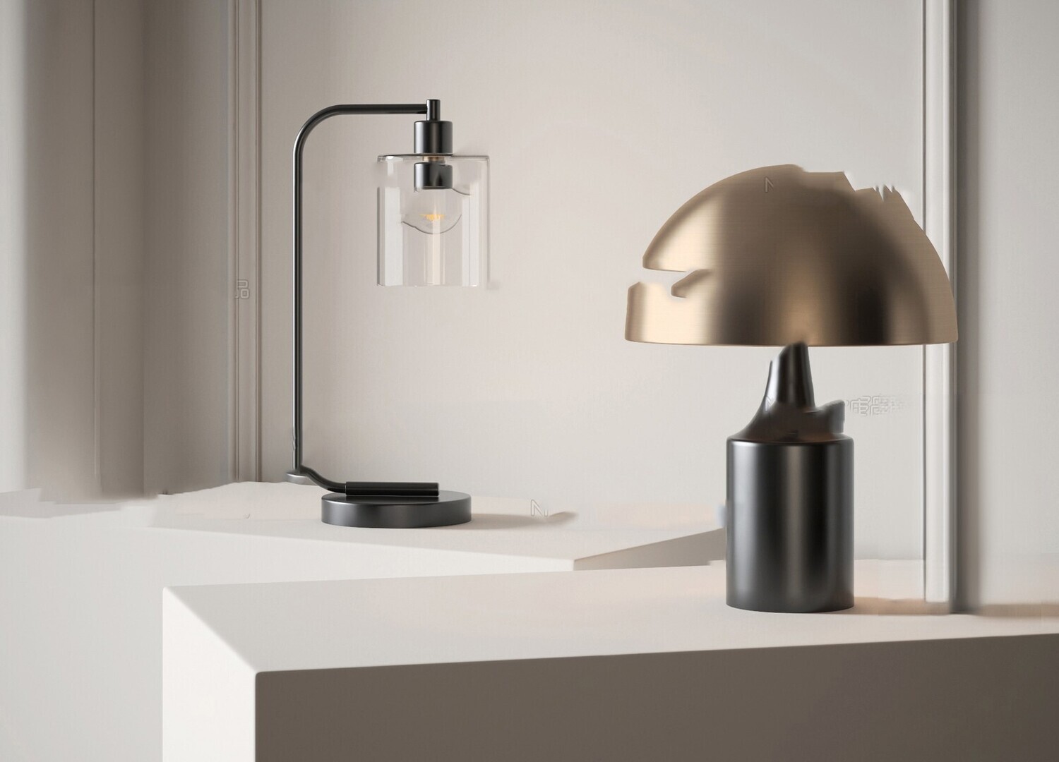 Table Lamp 3d Models Vol.06