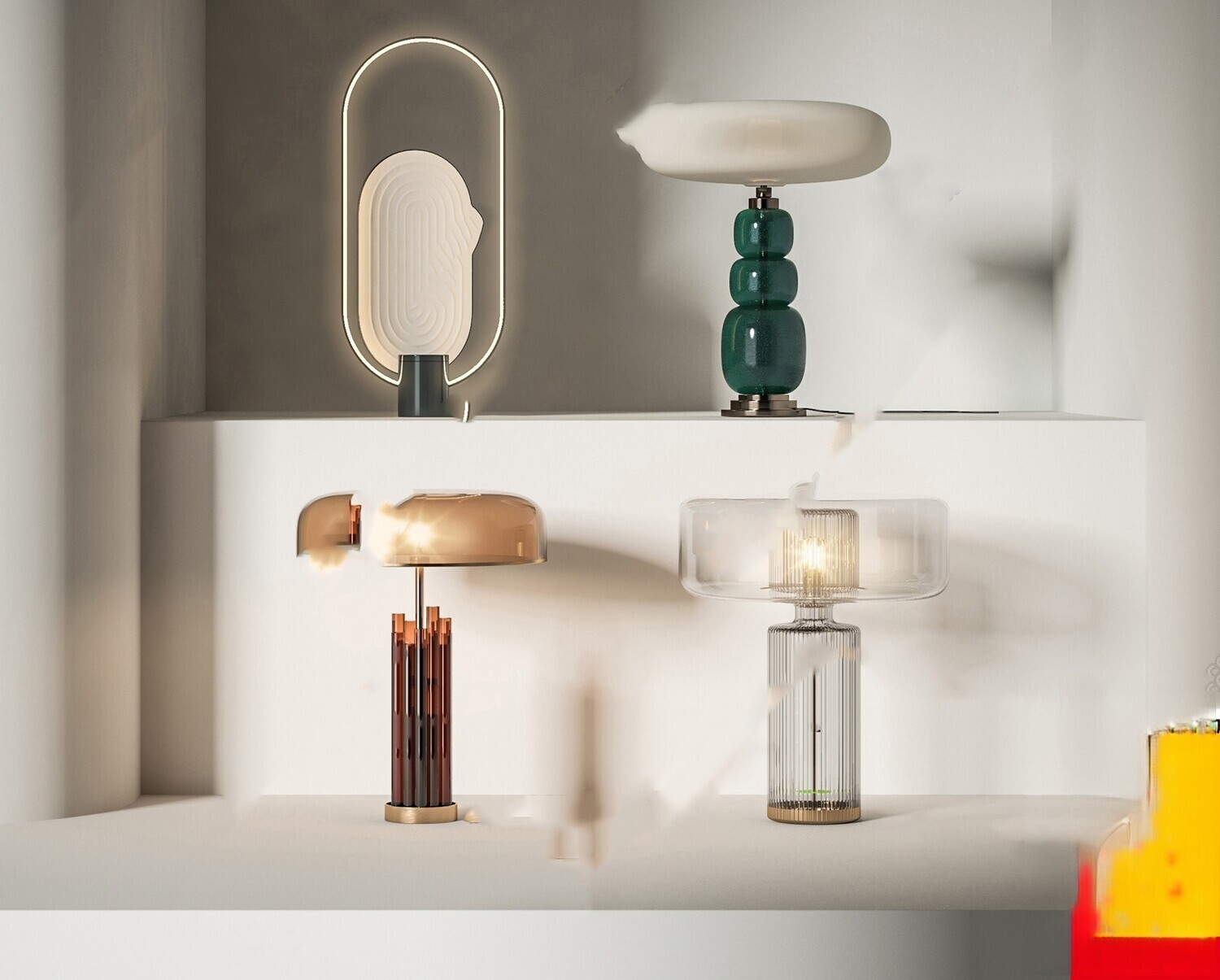Table Lamp 3d Models Vol.06