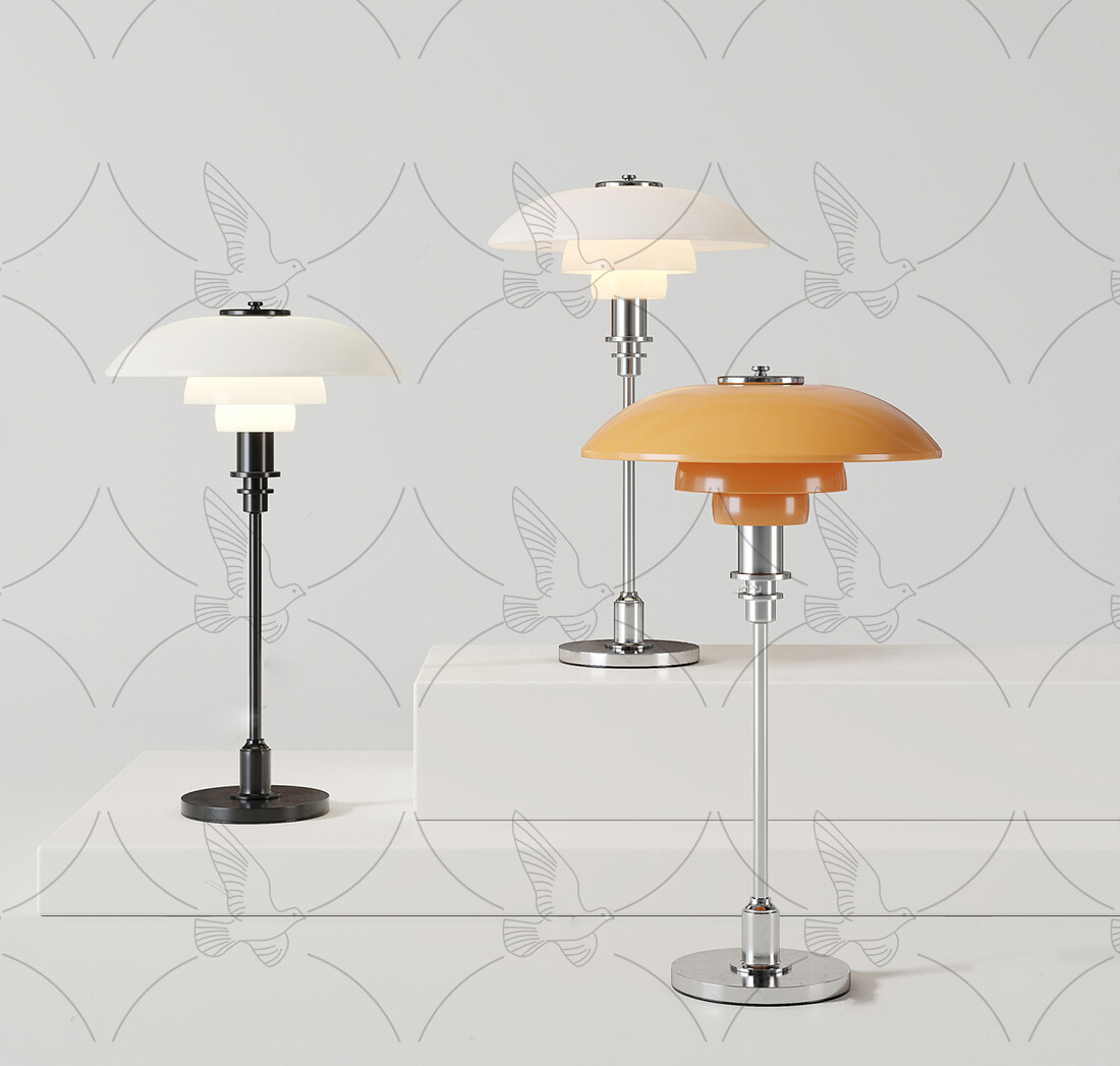 Table Lamp 3d Models Vol.06