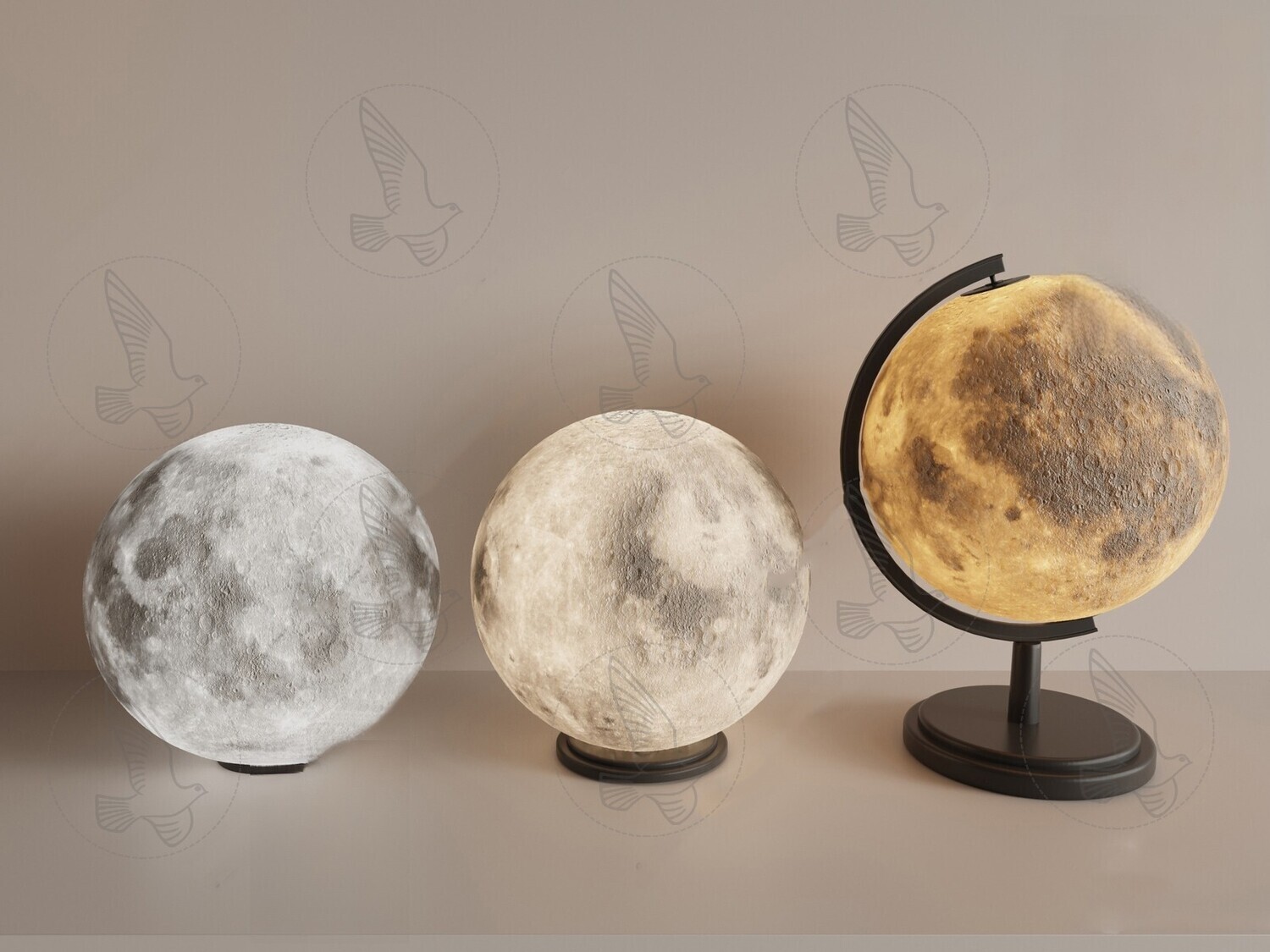Table Lamp 3d Models Vol.06