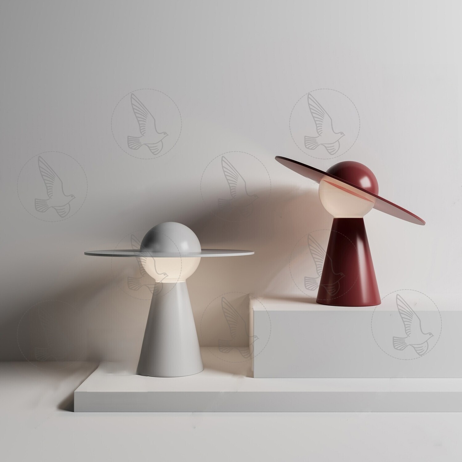 Table Lamp 3d Models Vol.06