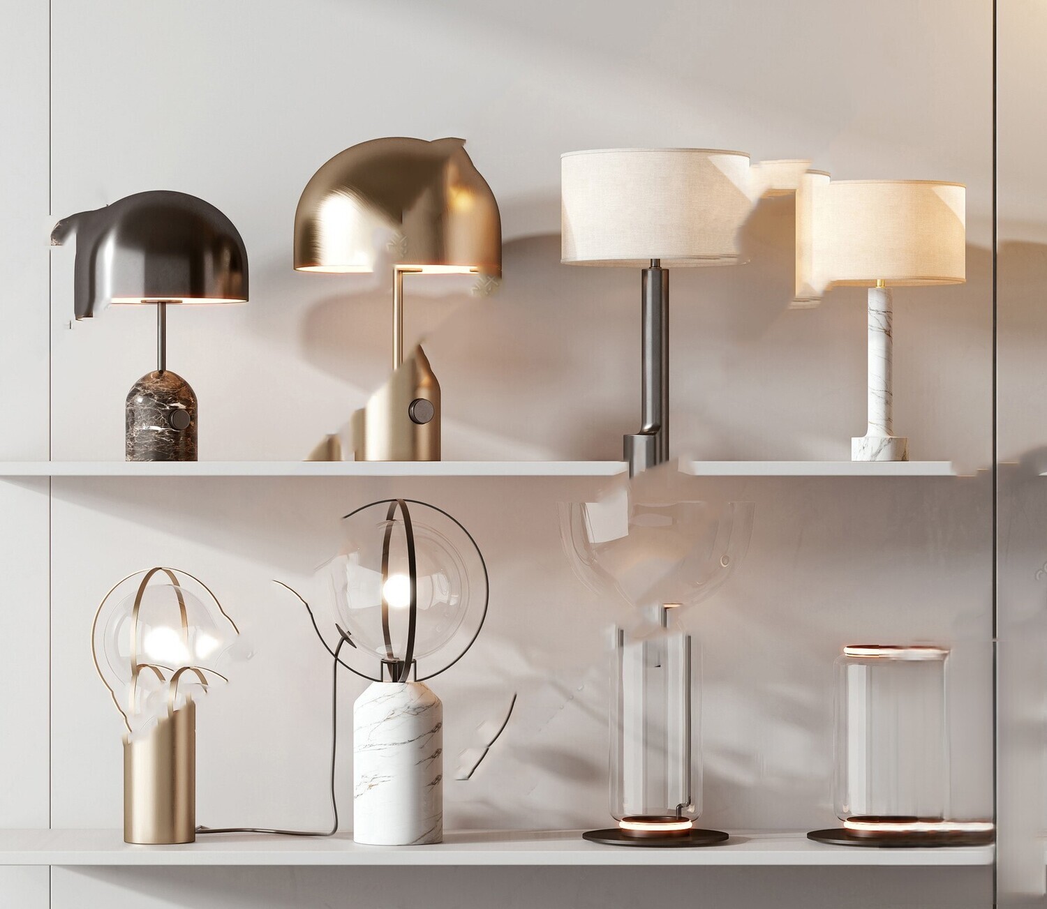 Table Lamp 3d Models Vol.06