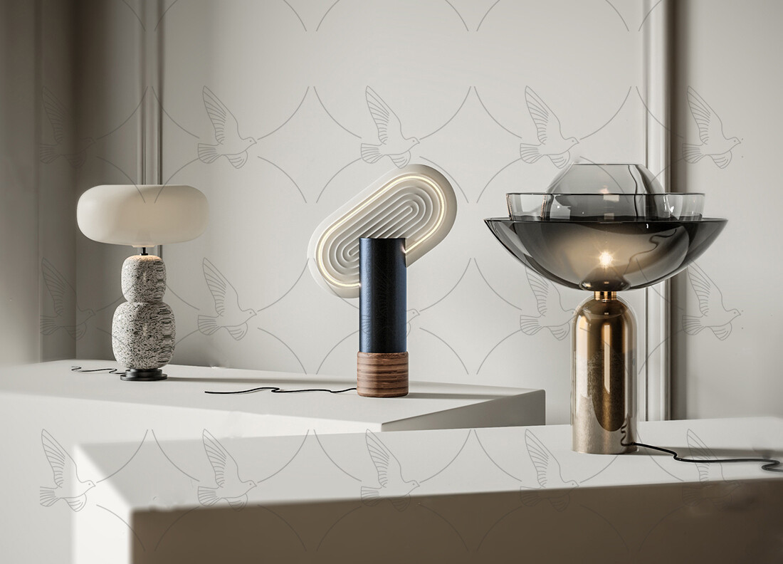 Table Lamp 3d Models Vol.06