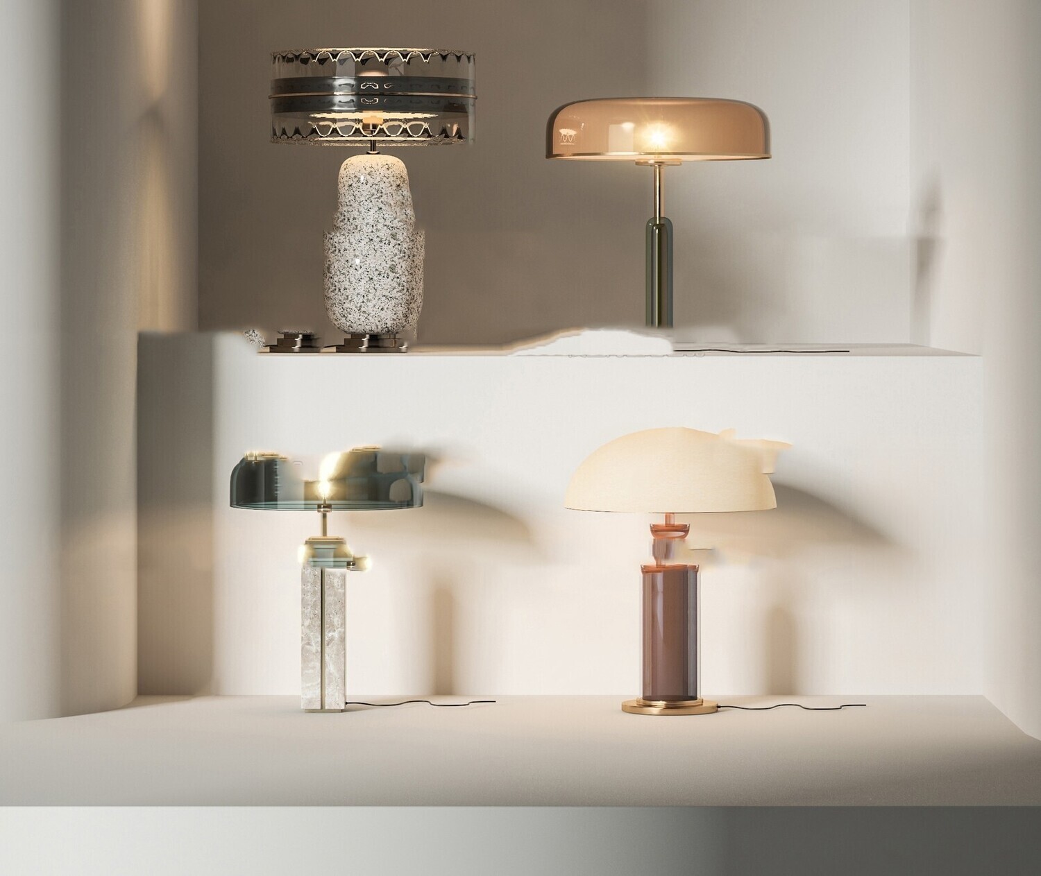 Table Lamp 3d Models Vol.06
