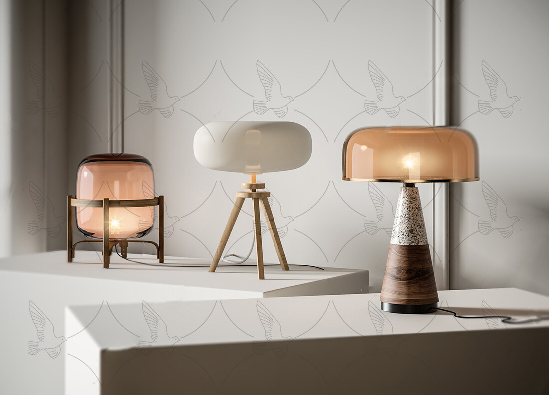 Table Lamp 3d Models Vol.06